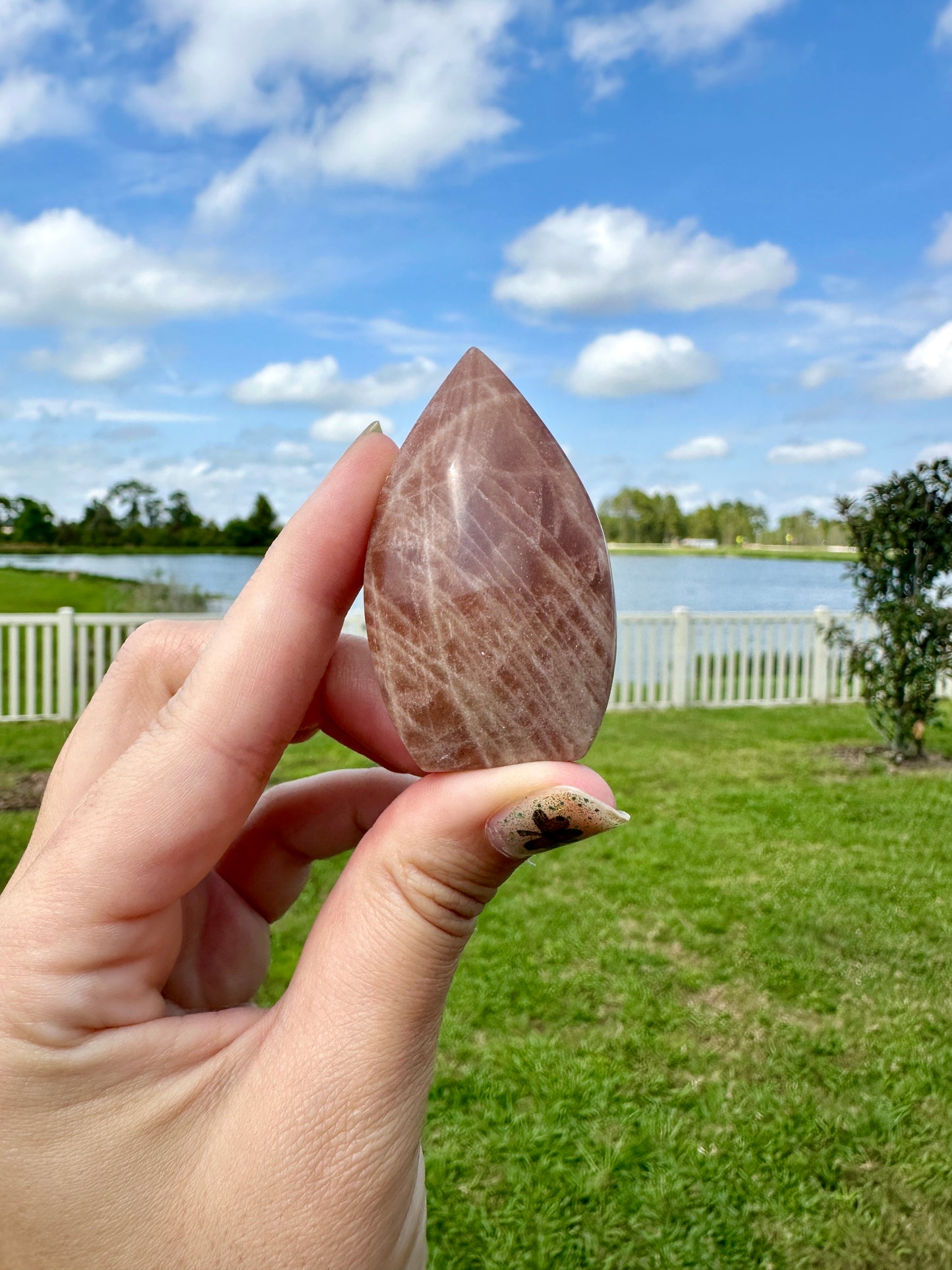 Sunstone Freeform Piece - Illuminate Your Space with Warmth and Positivity, Perfect for Home and Healing Environments