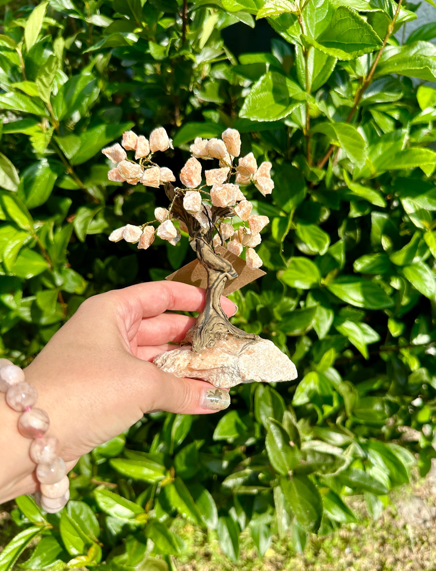 Orange Calcite Tree of Life - Energizing Crystal Decor for Harmony and Creativity in Your Living and Work Spaces
