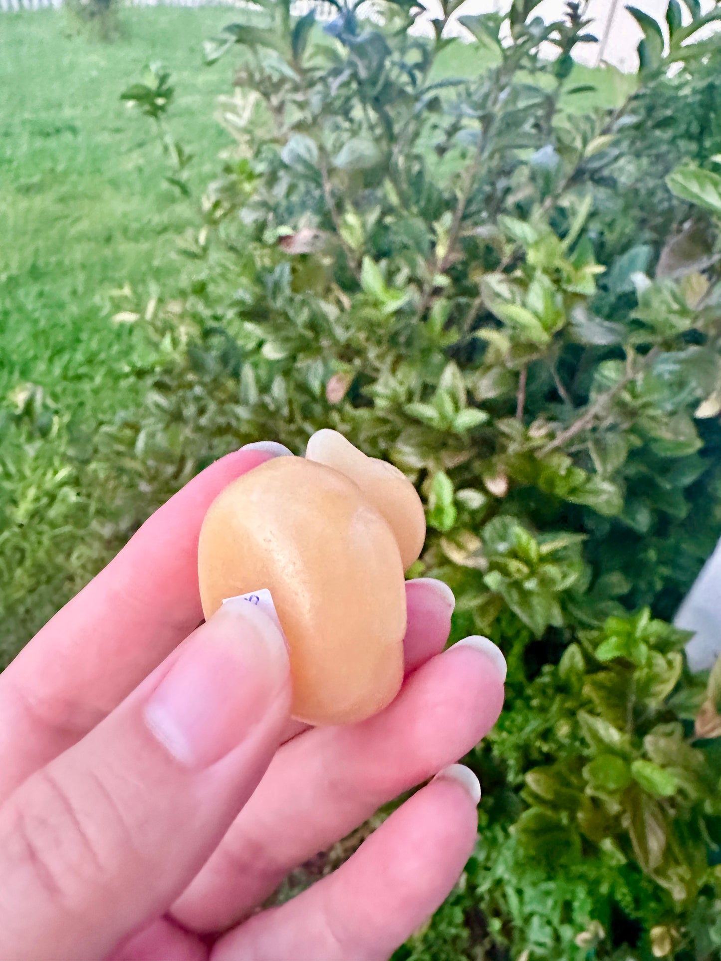 Yellow Calcite Duck Figurine, Healing Crystal Animal Sculpture, Unique Yellow Calcite Decor, Spiritual Gift for Crystal Lovers, Duck Statue