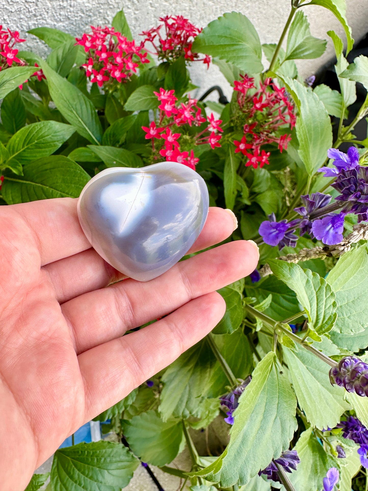 Orca Agate Heart - Dive into Emotional Healing and Oceanic Serenity, Perfect for Love and Calmness, Ideal for Meditation and Romantic Decor