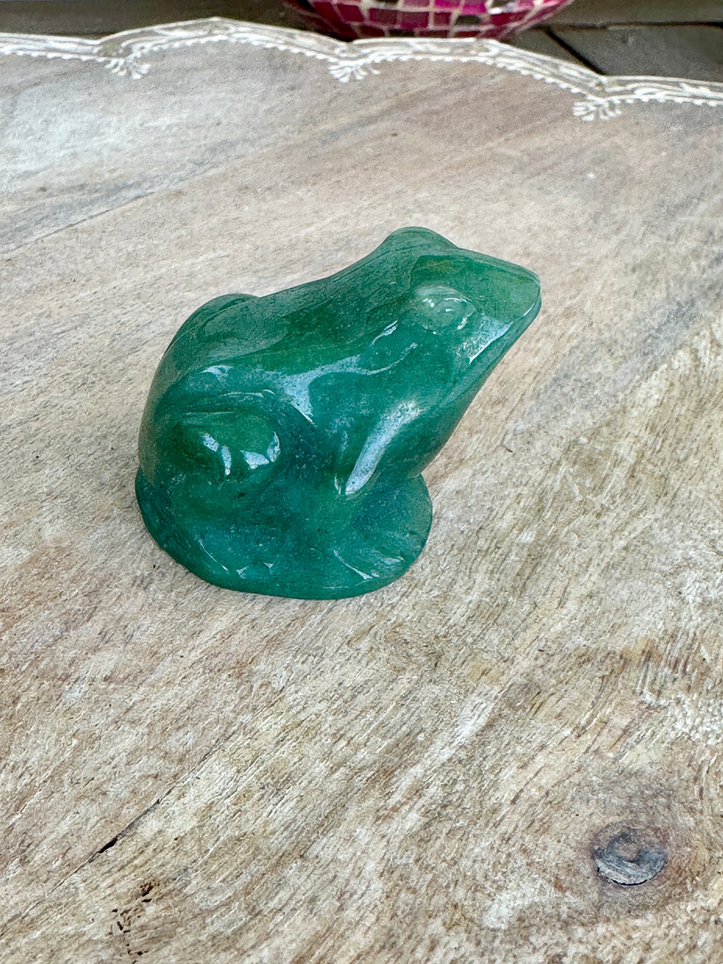 Green Aventurine - Frog