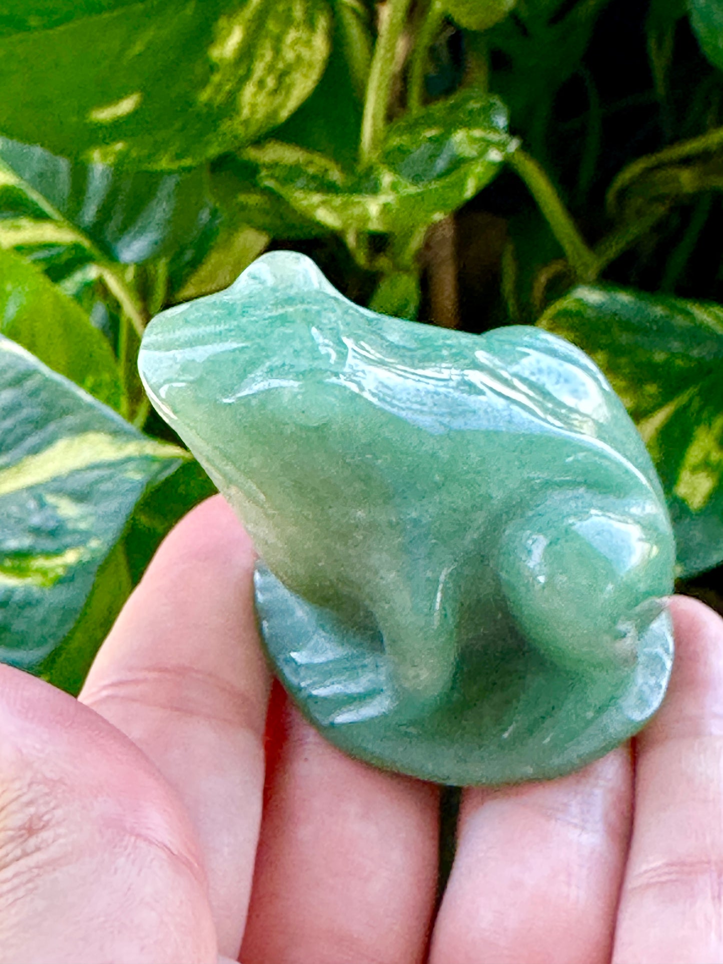 Green Aventurine - Frog