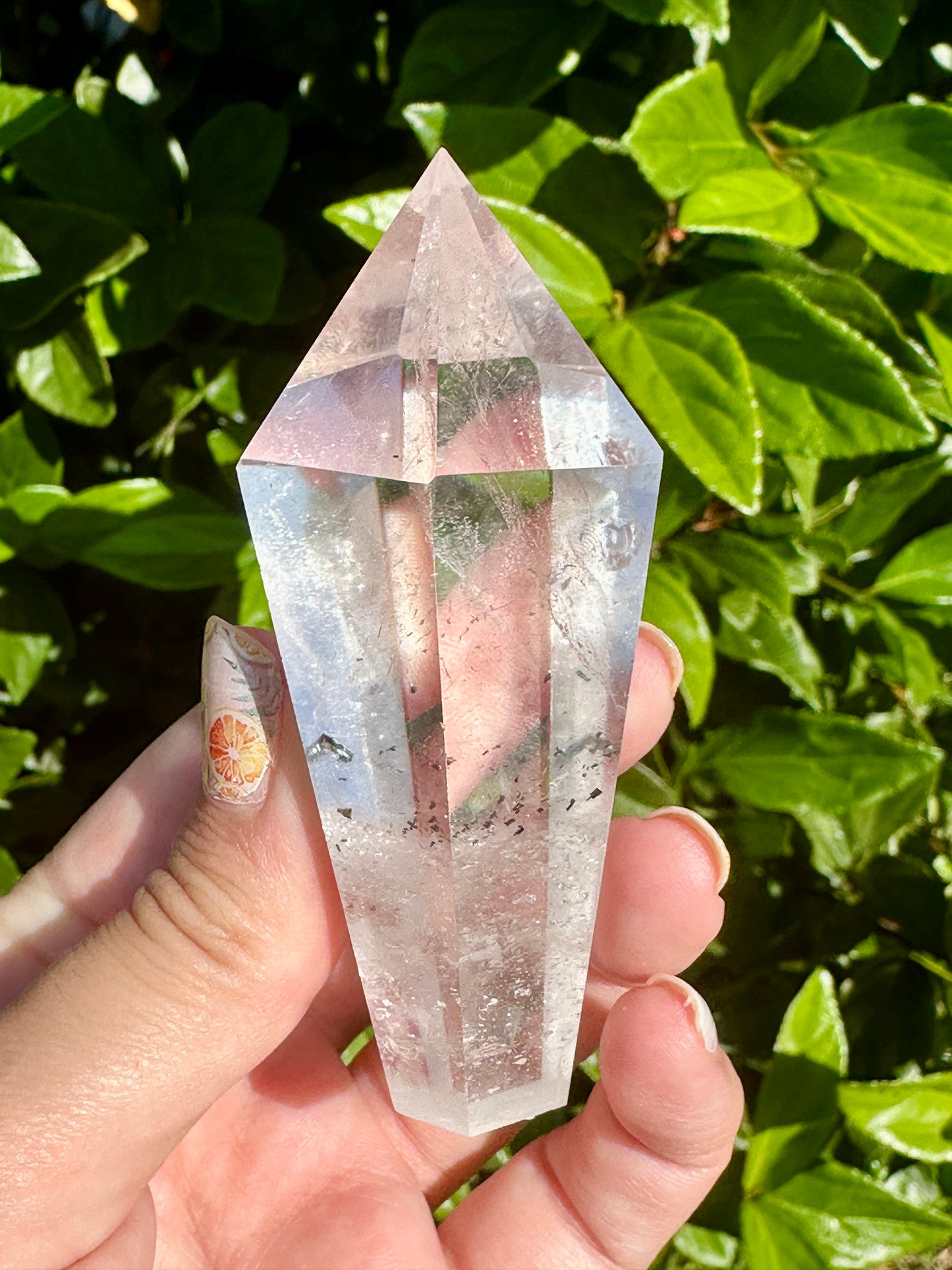 Clear Quartz Tower - Pure Crystal Tower for Amplifying Energy & Clarity, Handcrafted Gemstone Point, Versatile Decor for Healing