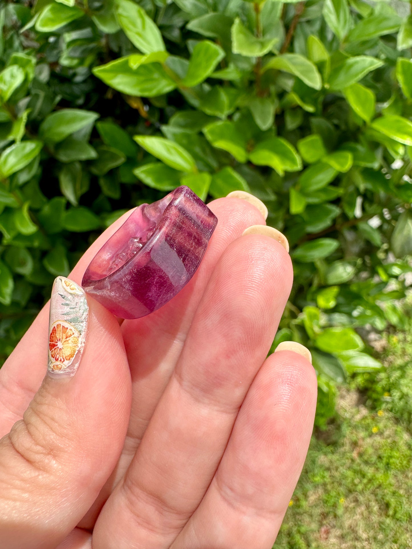 Fluorite Cat Head Bowl - Small, Hand-Carved Gemstone Dish for Crystals, Jewelry, and Home Decor