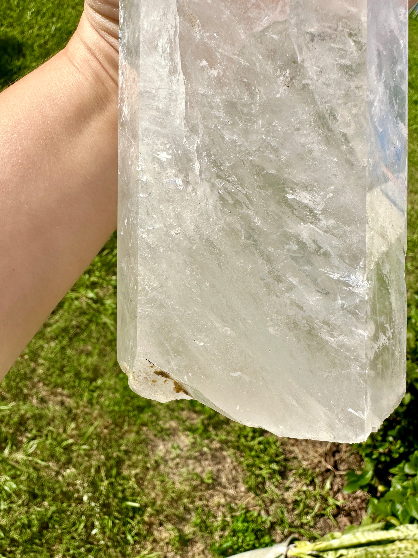 Radiant Clear Quartz Crystal Tower - Large Points for Home Decor and Healing
