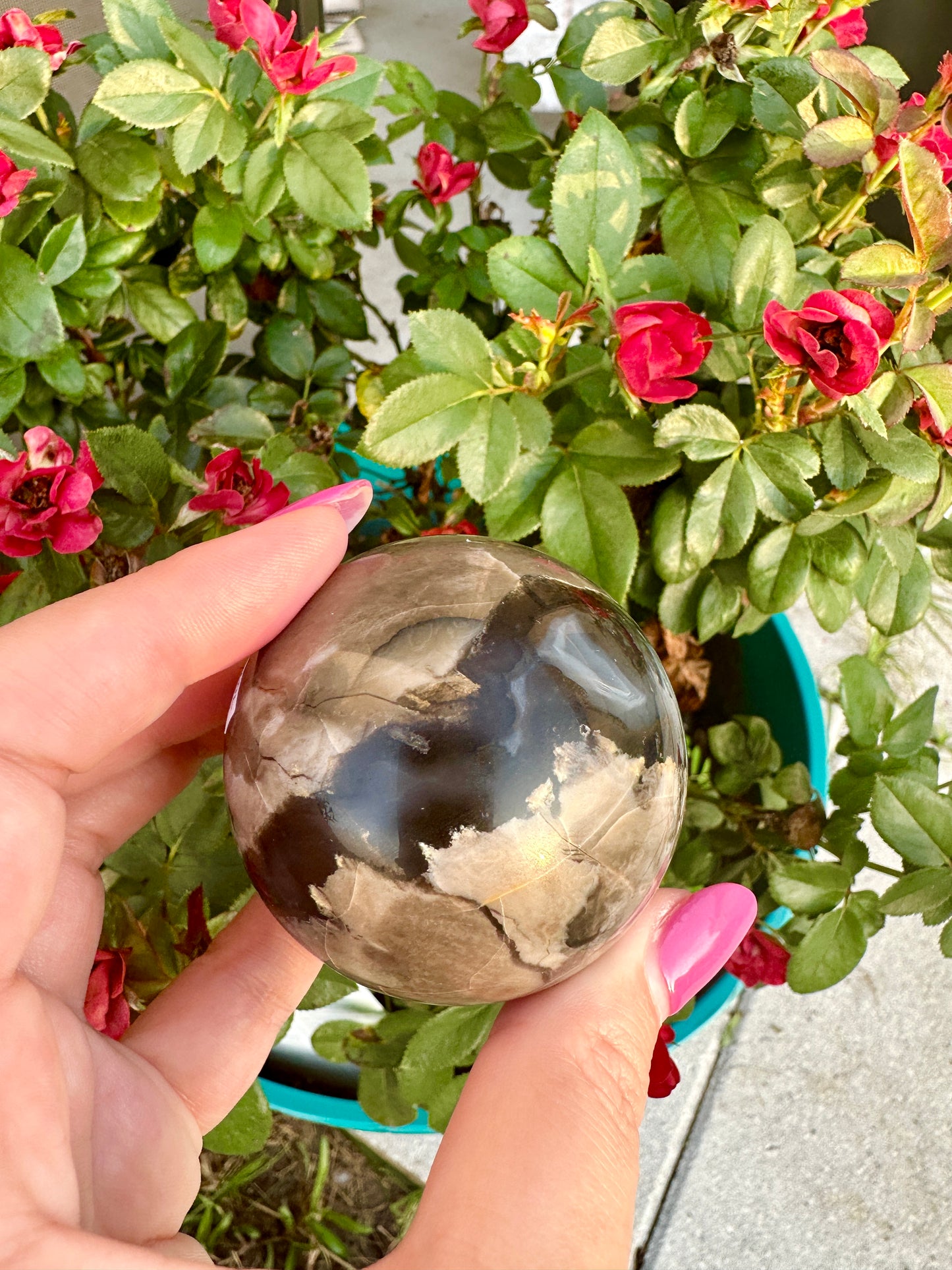 Volcanic Agate - Sphere - 57.5mm