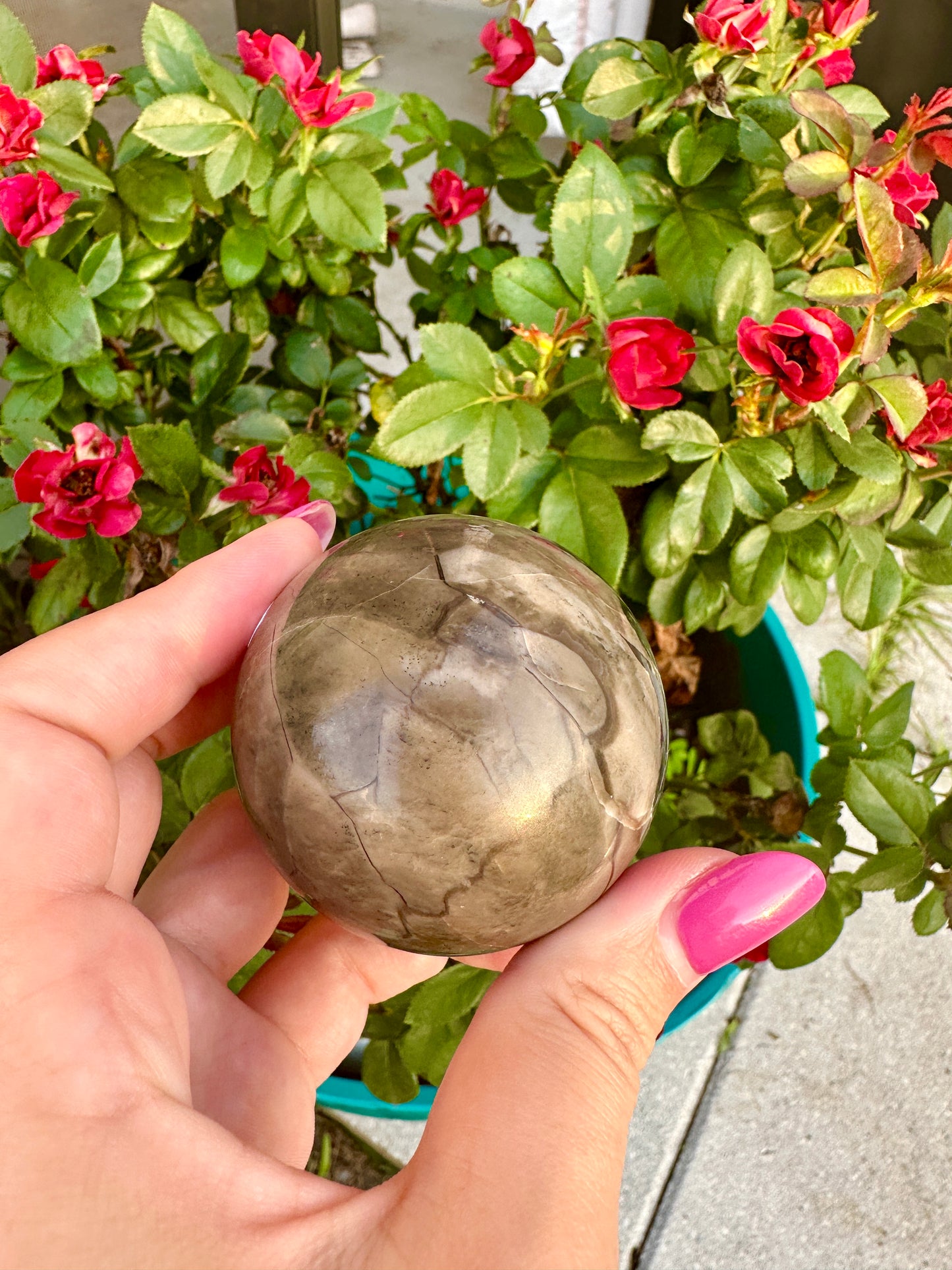 Volcanic Agate - Sphere - 57.5mm