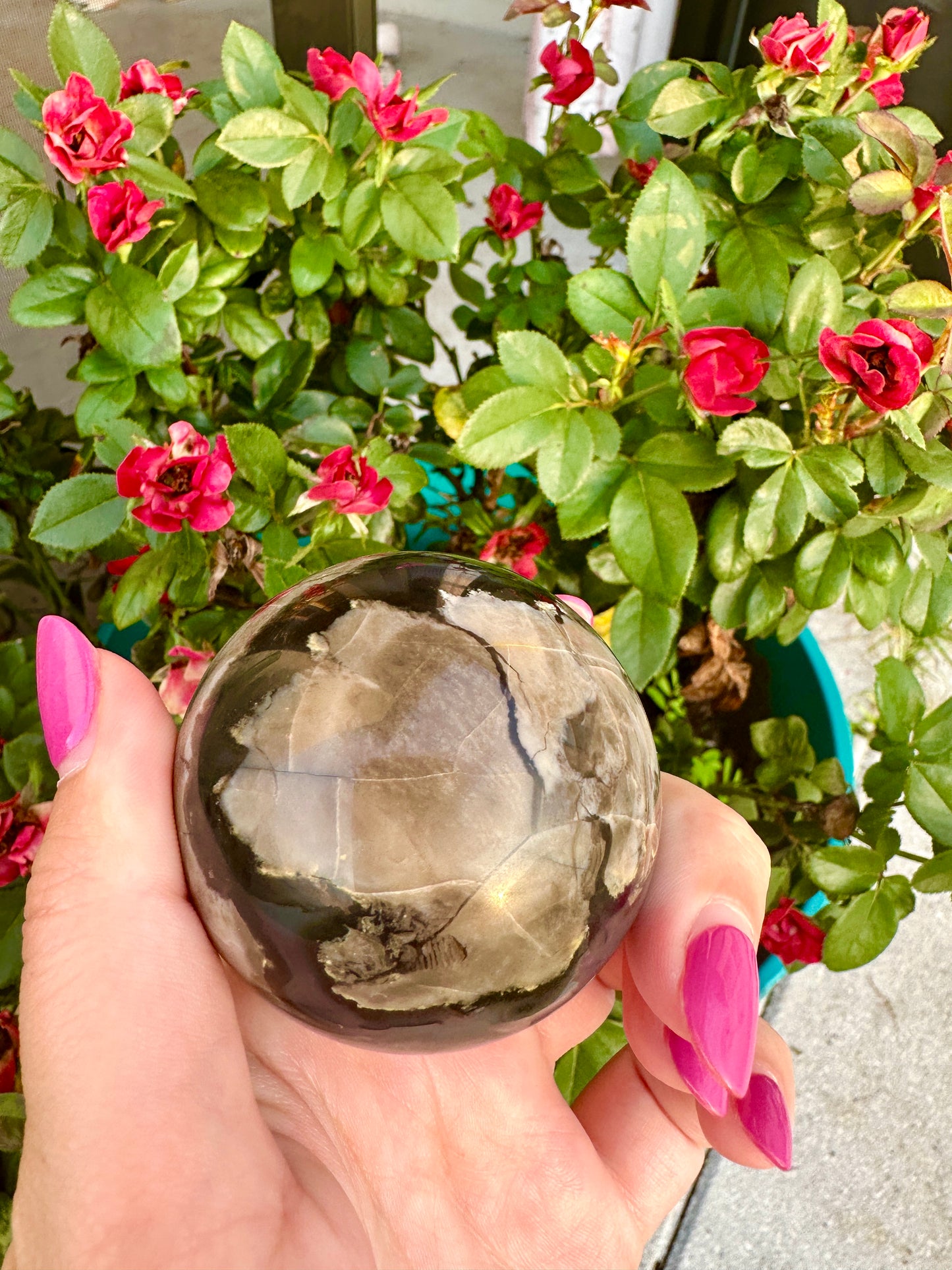 Volcanic Agate - Sphere - 57.5mm