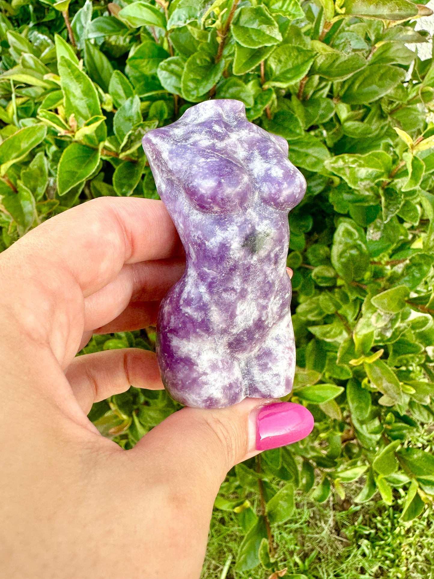 Lepidolite - Woman Goddess Body