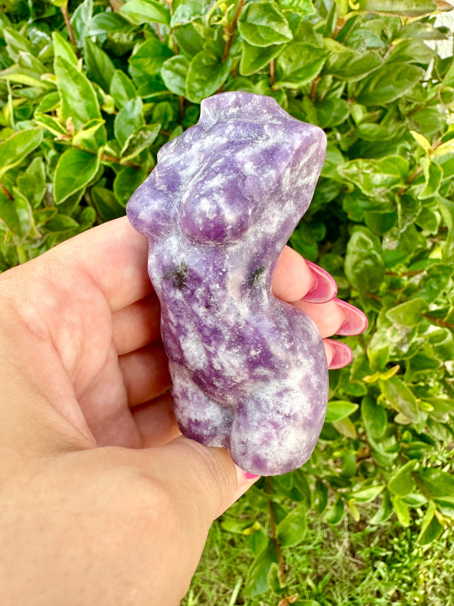 Lepidolite - Woman Goddess Body
