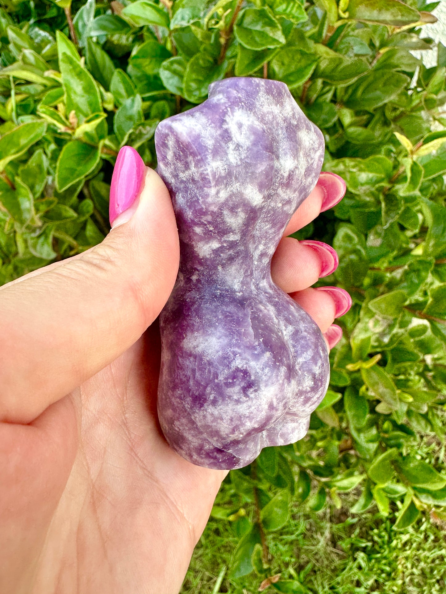 Lepidolite - Woman Goddess Body