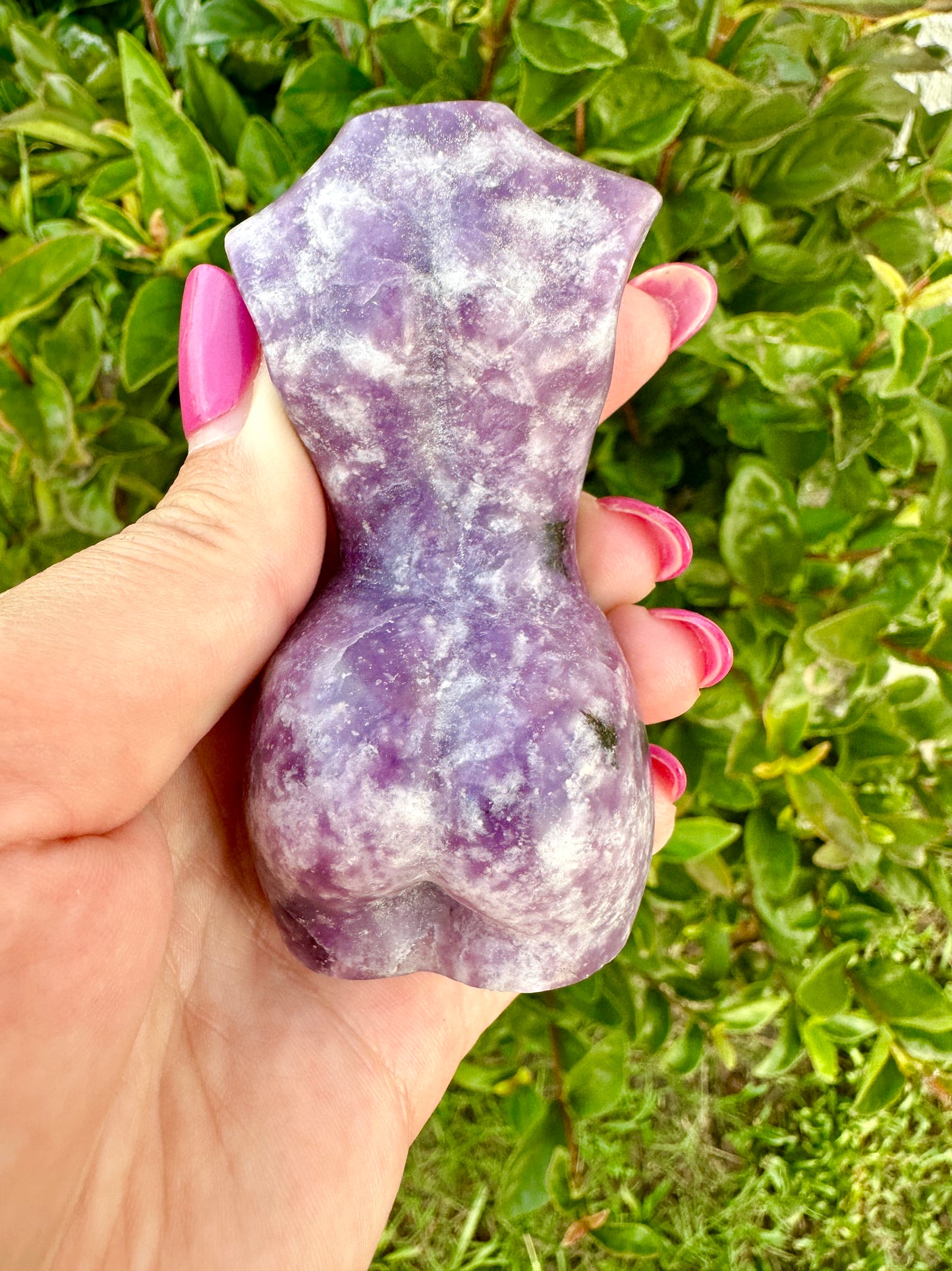 Lepidolite - Woman Goddess Body