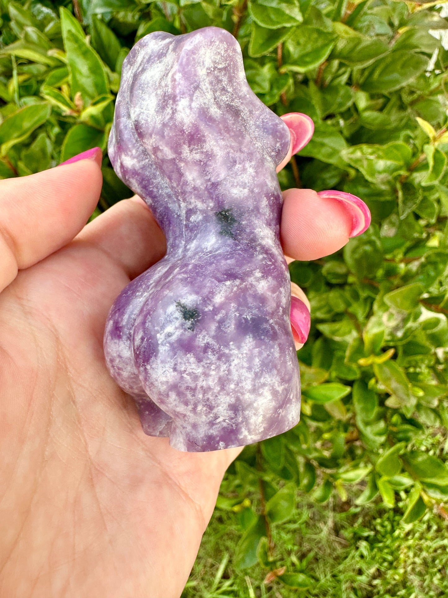Lepidolite - Woman Goddess Body