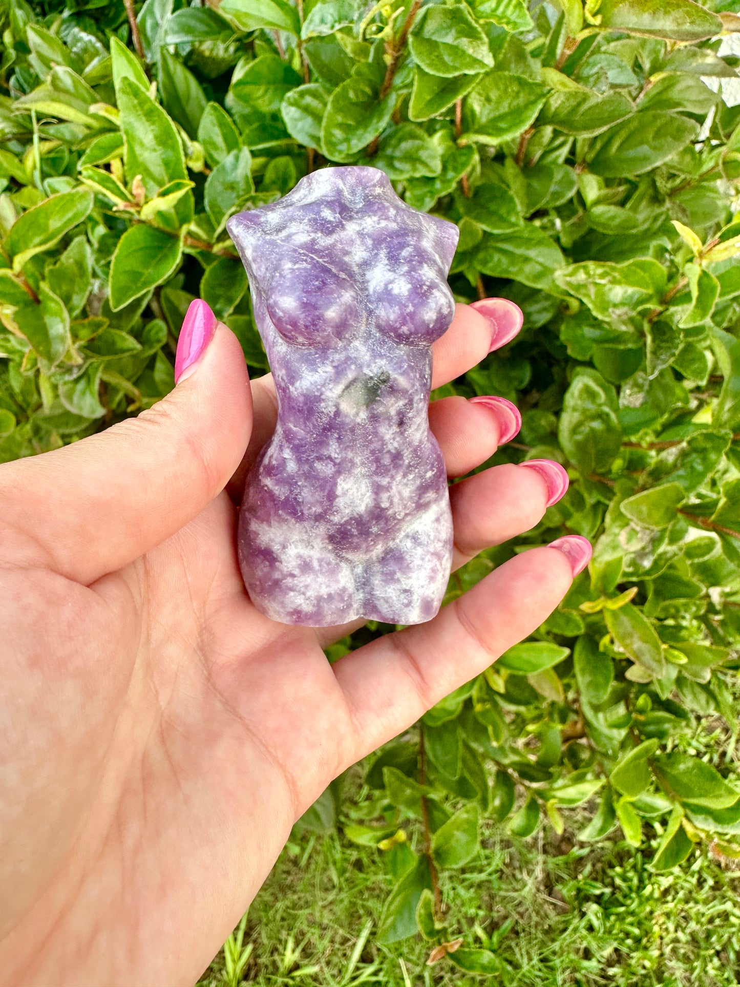 Lepidolite - Woman Goddess Body
