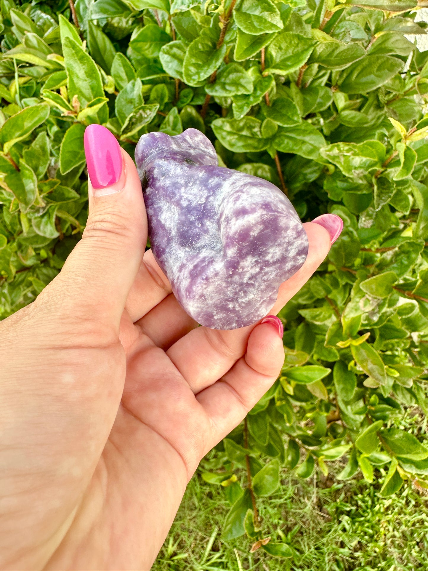 Lepidolite - Woman Goddess Body