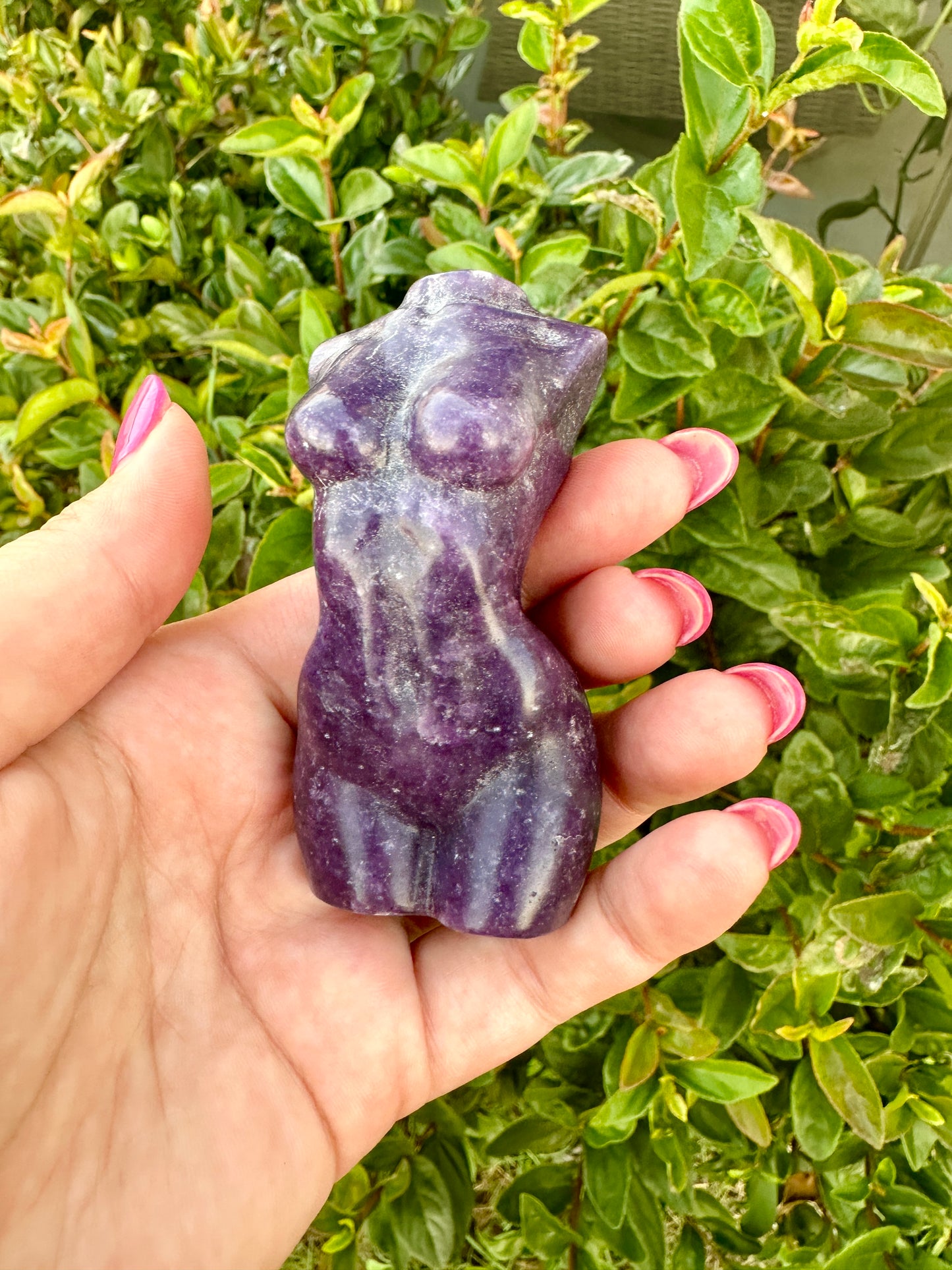 Lepidolite - Woman Goddess Body