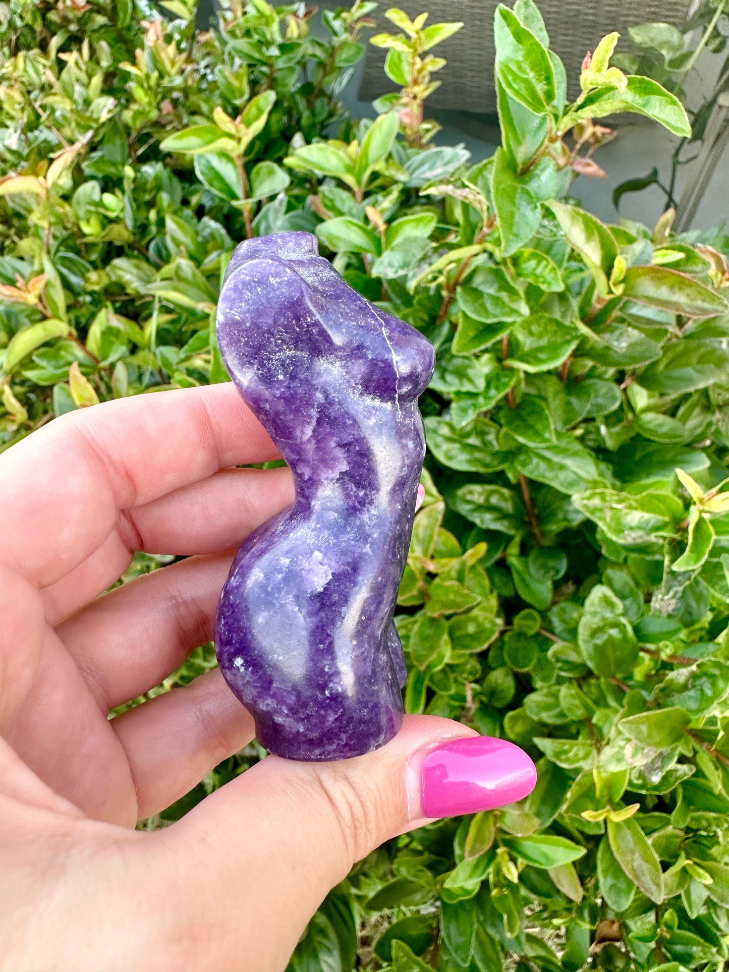 Lepidolite - Woman Goddess Body