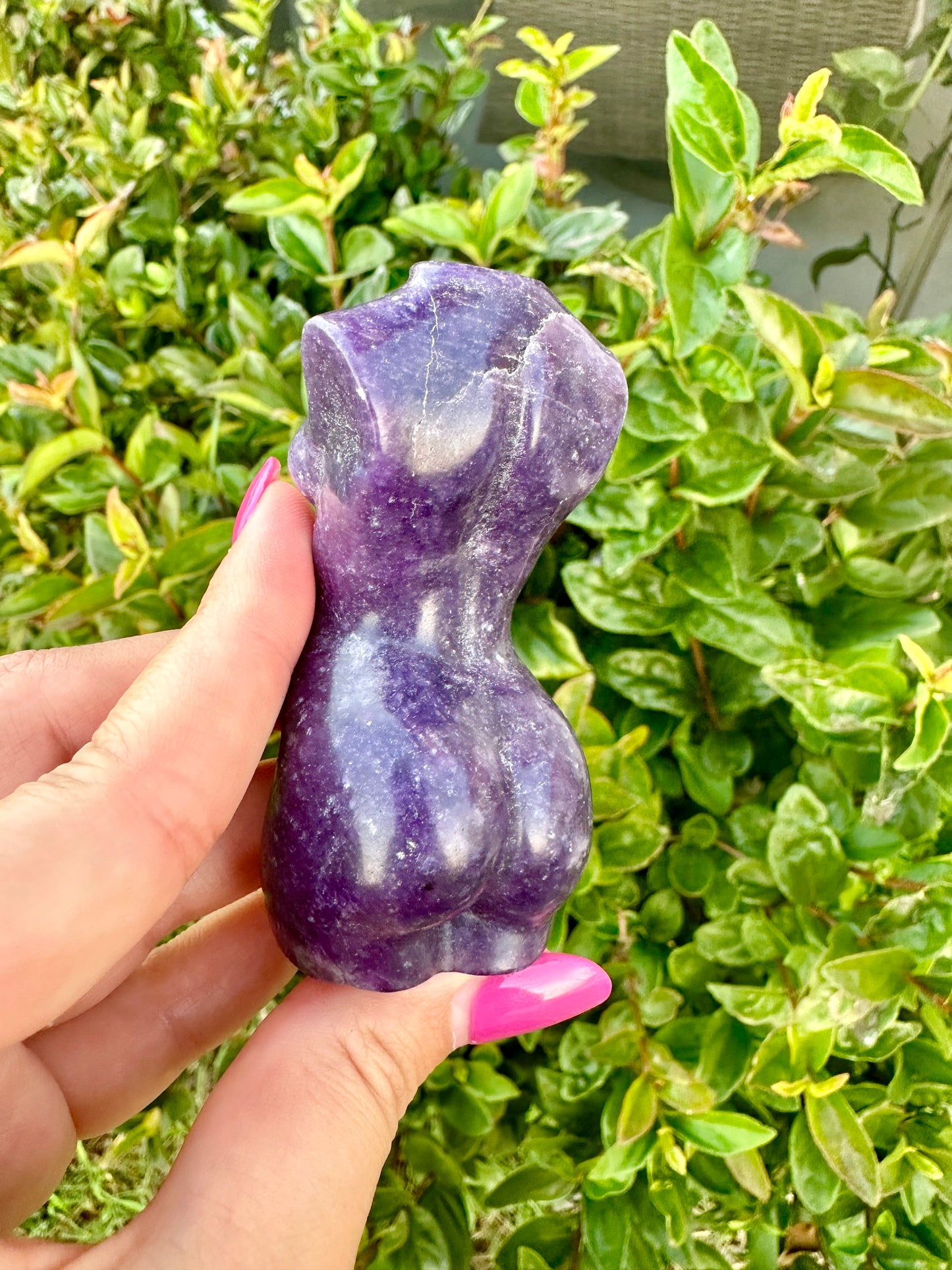 Lepidolite - Woman Goddess Body