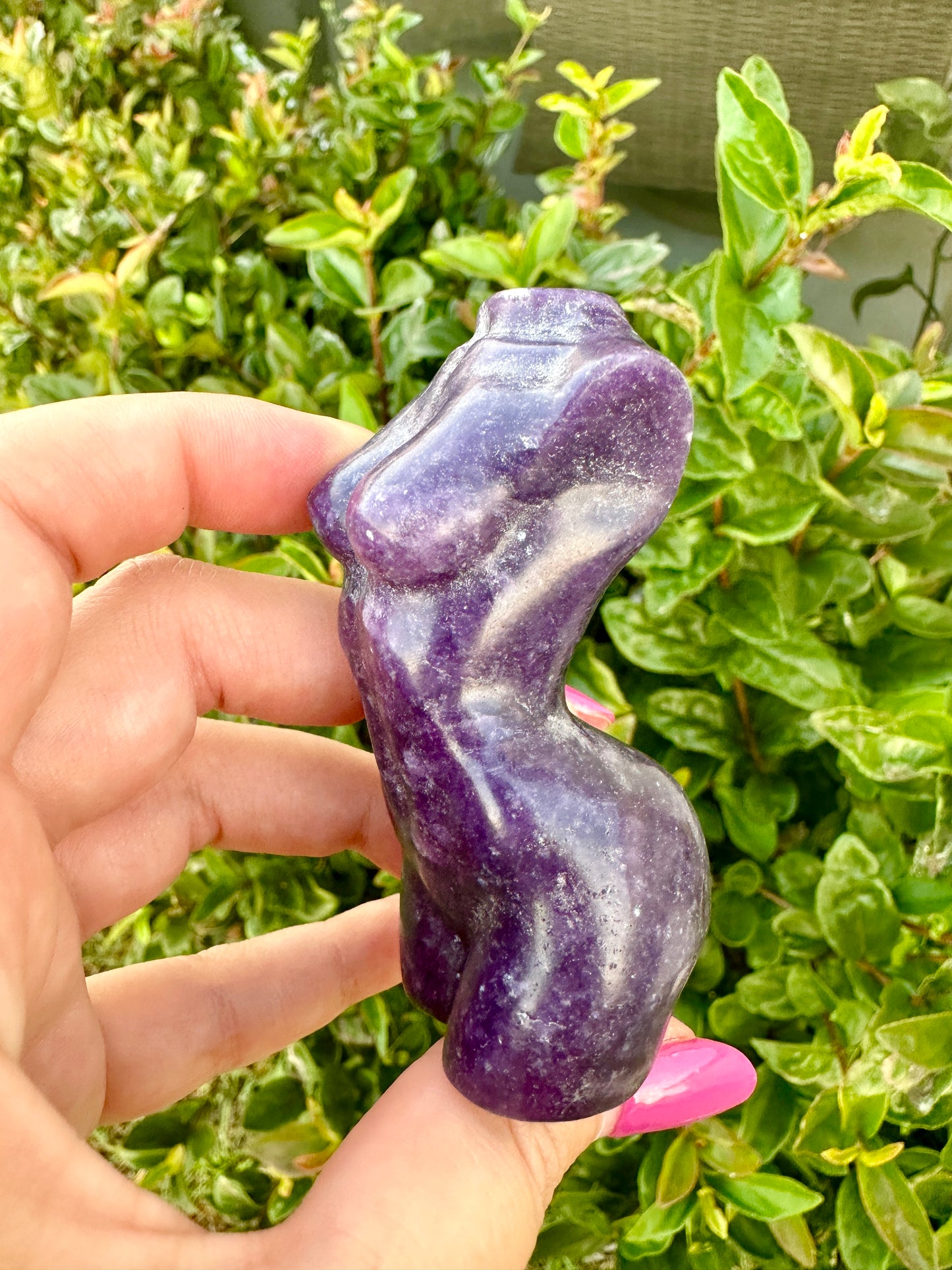 Lepidolite - Woman Goddess Body