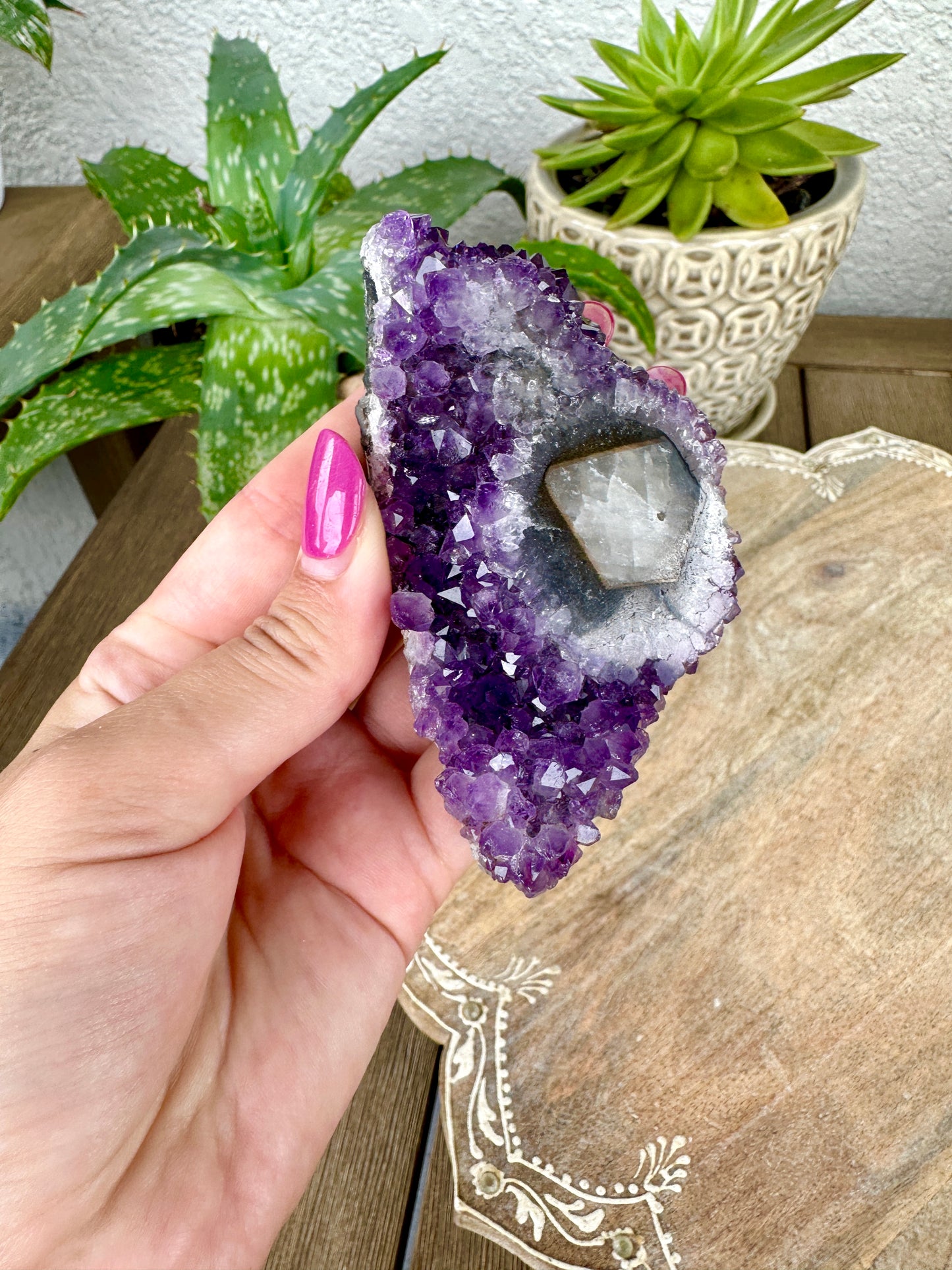 Amethyst - Stalactite - From Uruguay