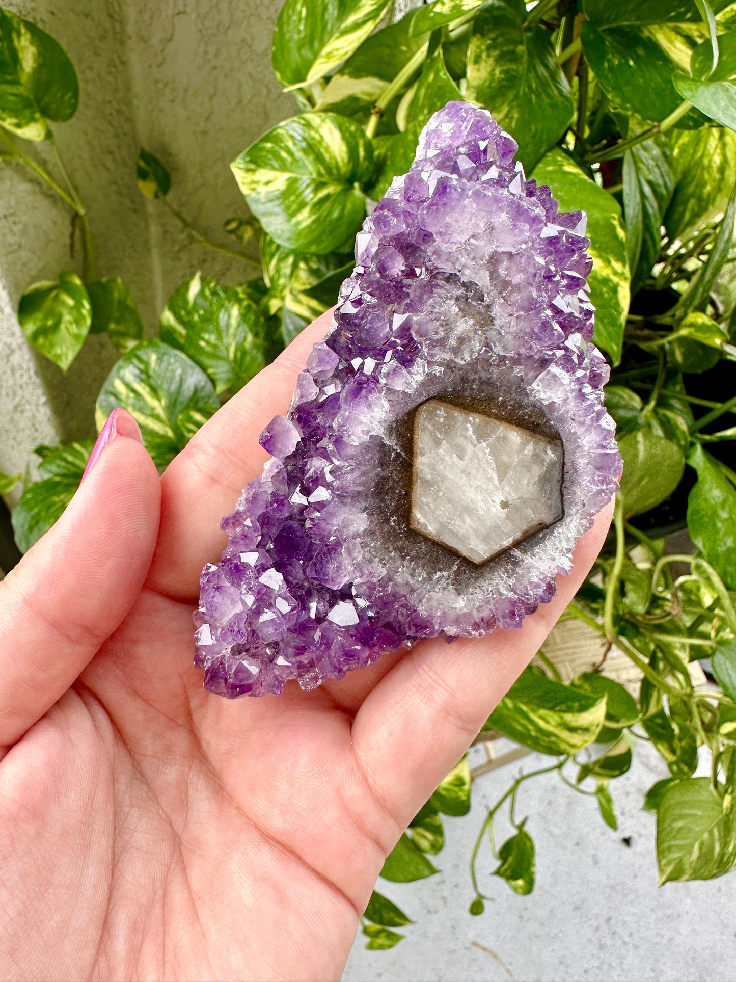 Amethyst - Stalactite - From Uruguay