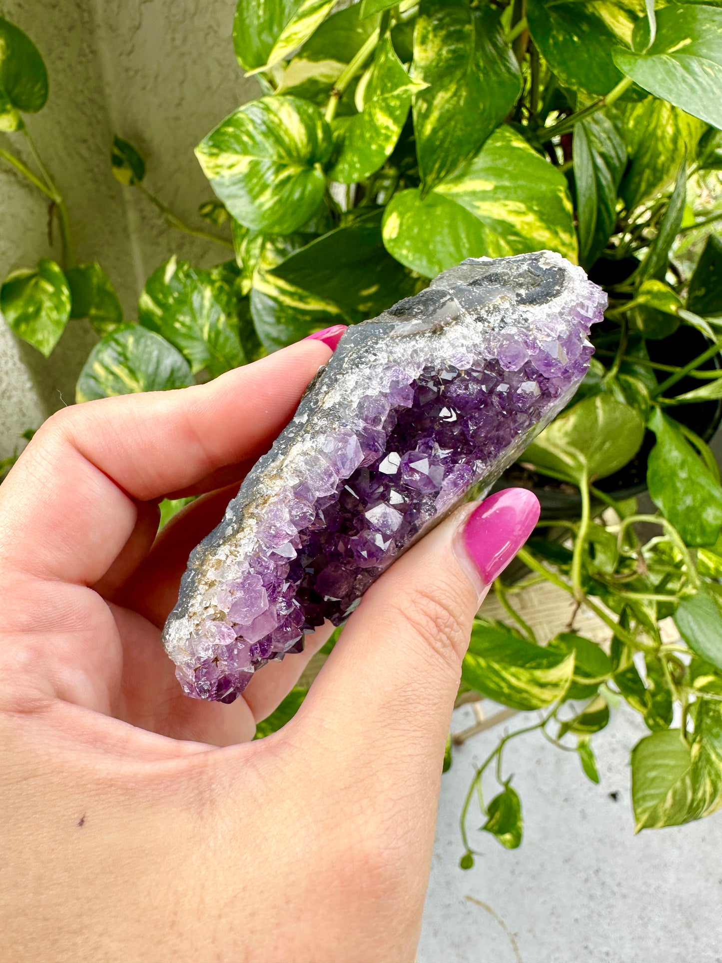 Amethyst - Stalactite - From Uruguay