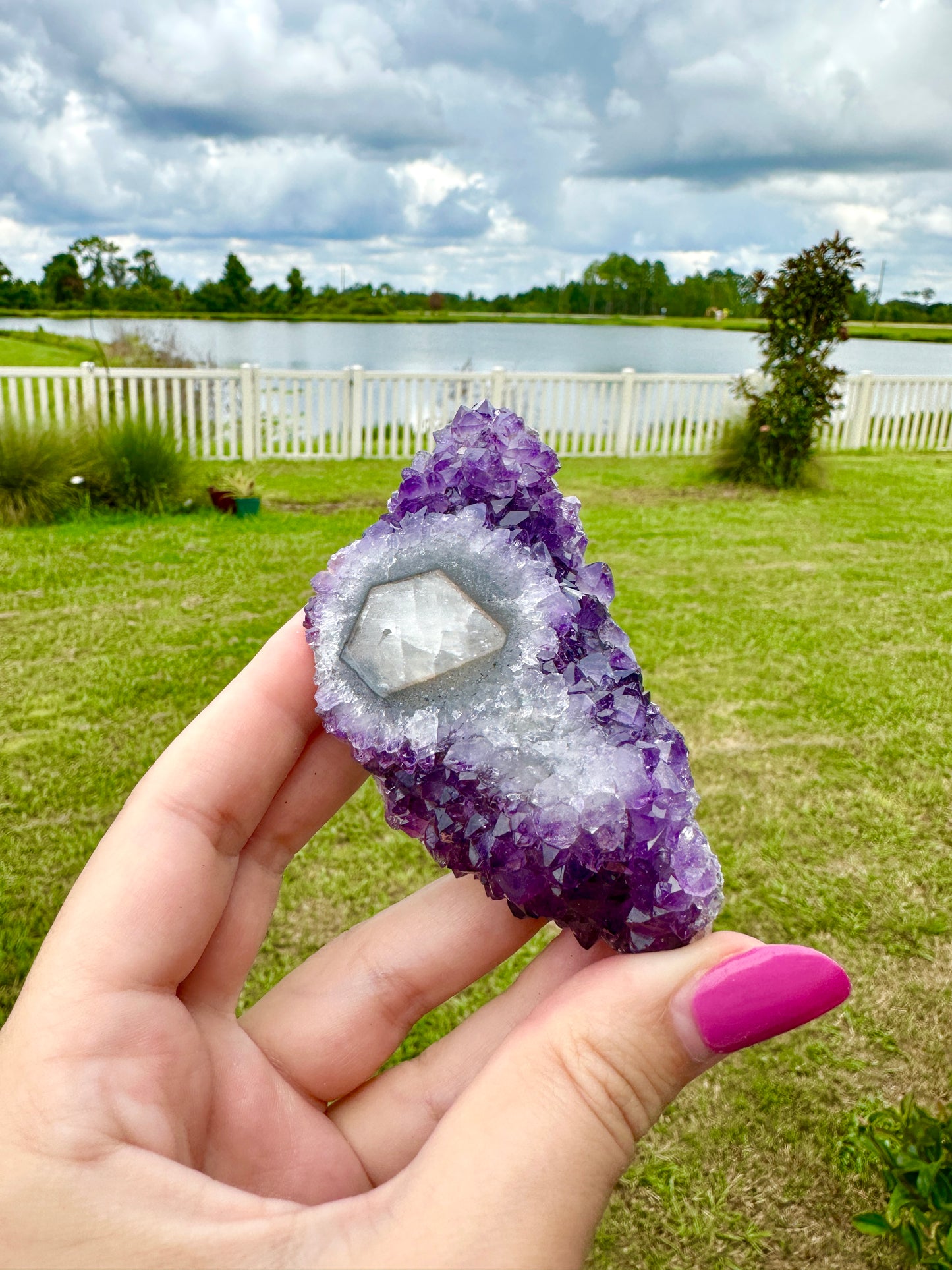 Amethyst - Stalactite - From Uruguay