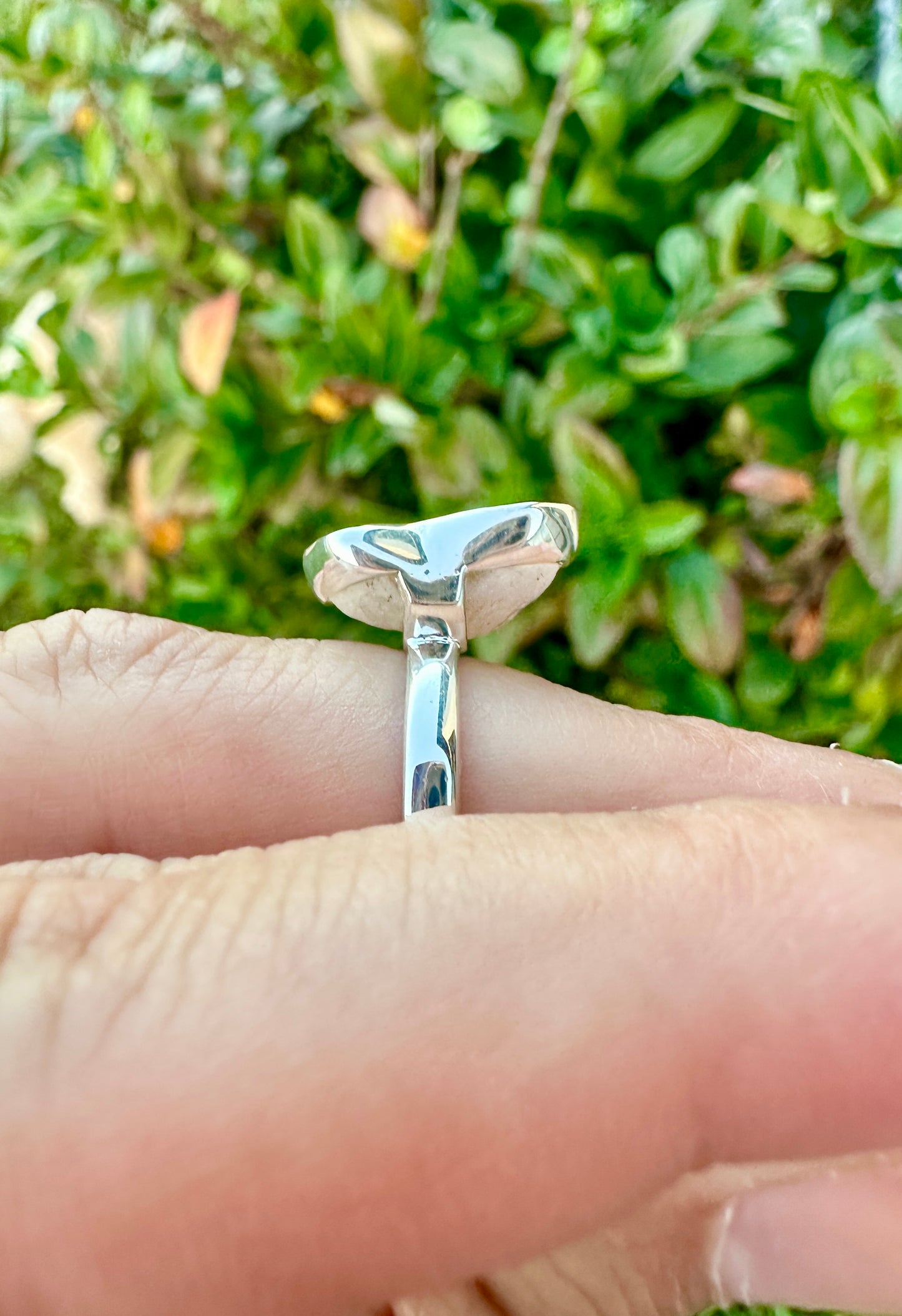 Oco Geode Sterling Silver Ring Size 6, Unique Geode Crystal Ring, Natural Stone Jewelry, Handcrafted Boho Statement Ring, Gift for Her