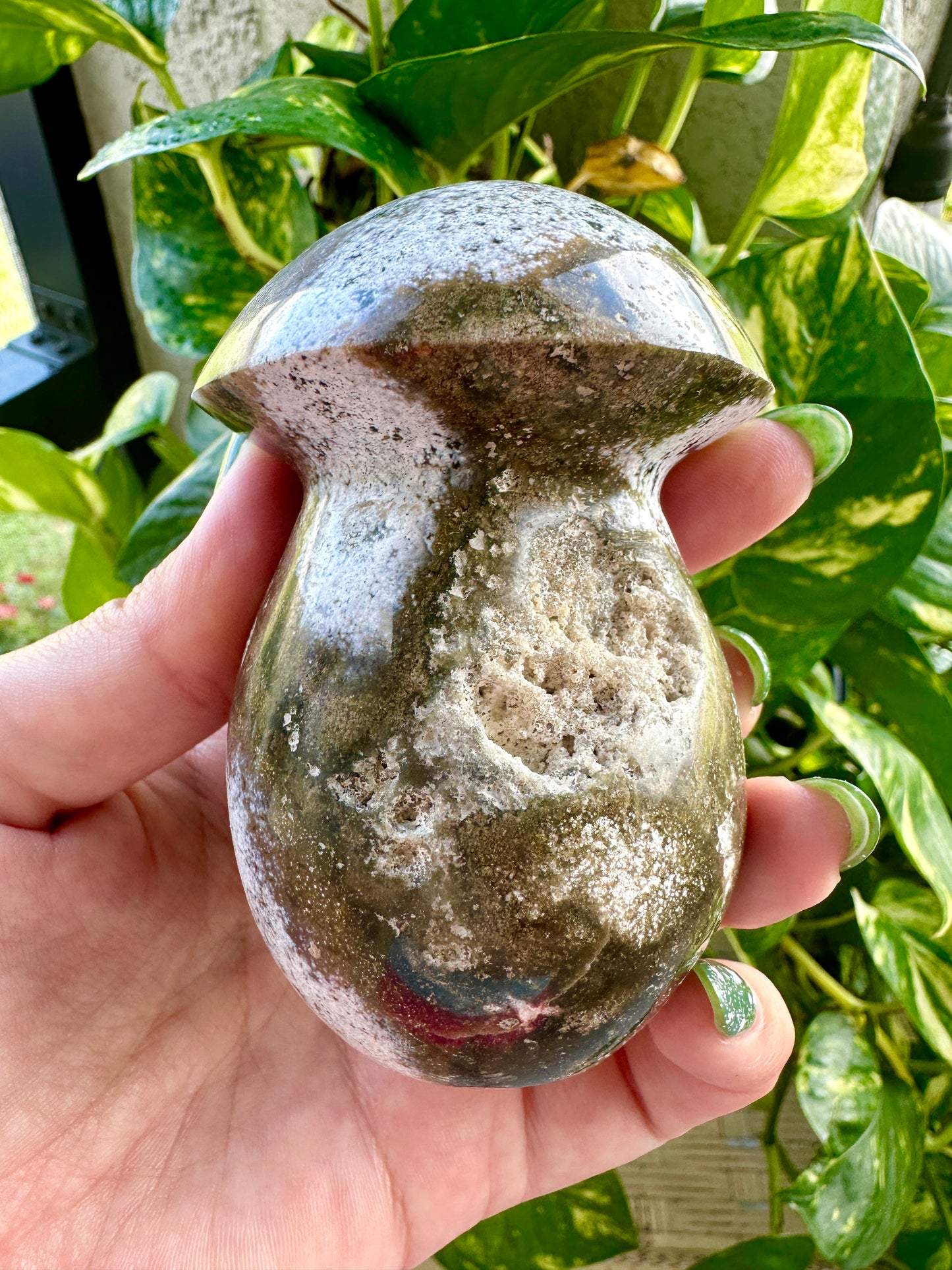Ocean Jasper - Mushroom