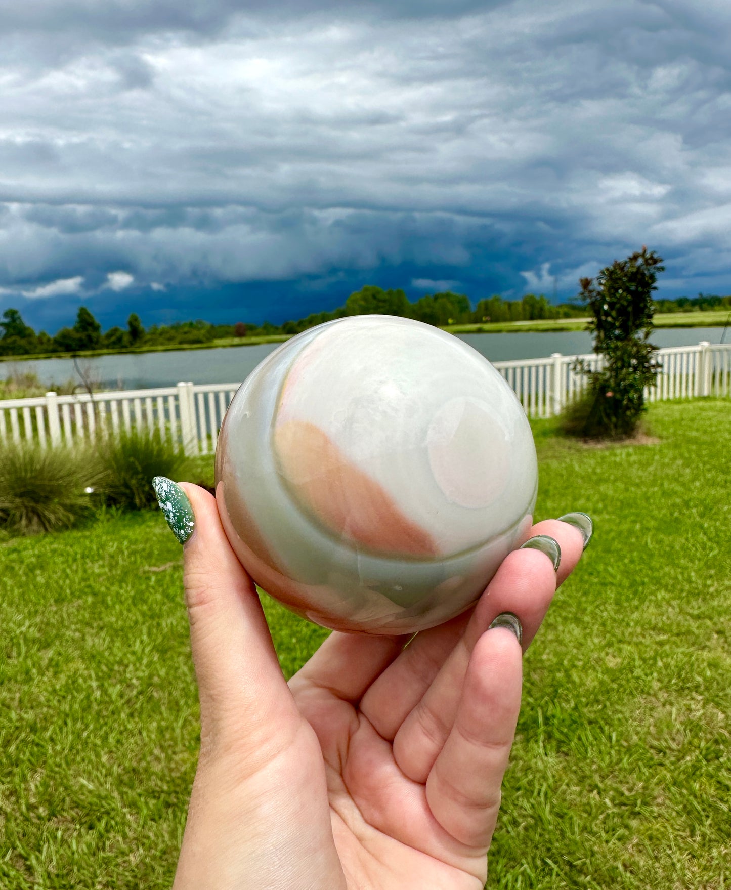 Polychrome Jasper - Sphere 80.6mm