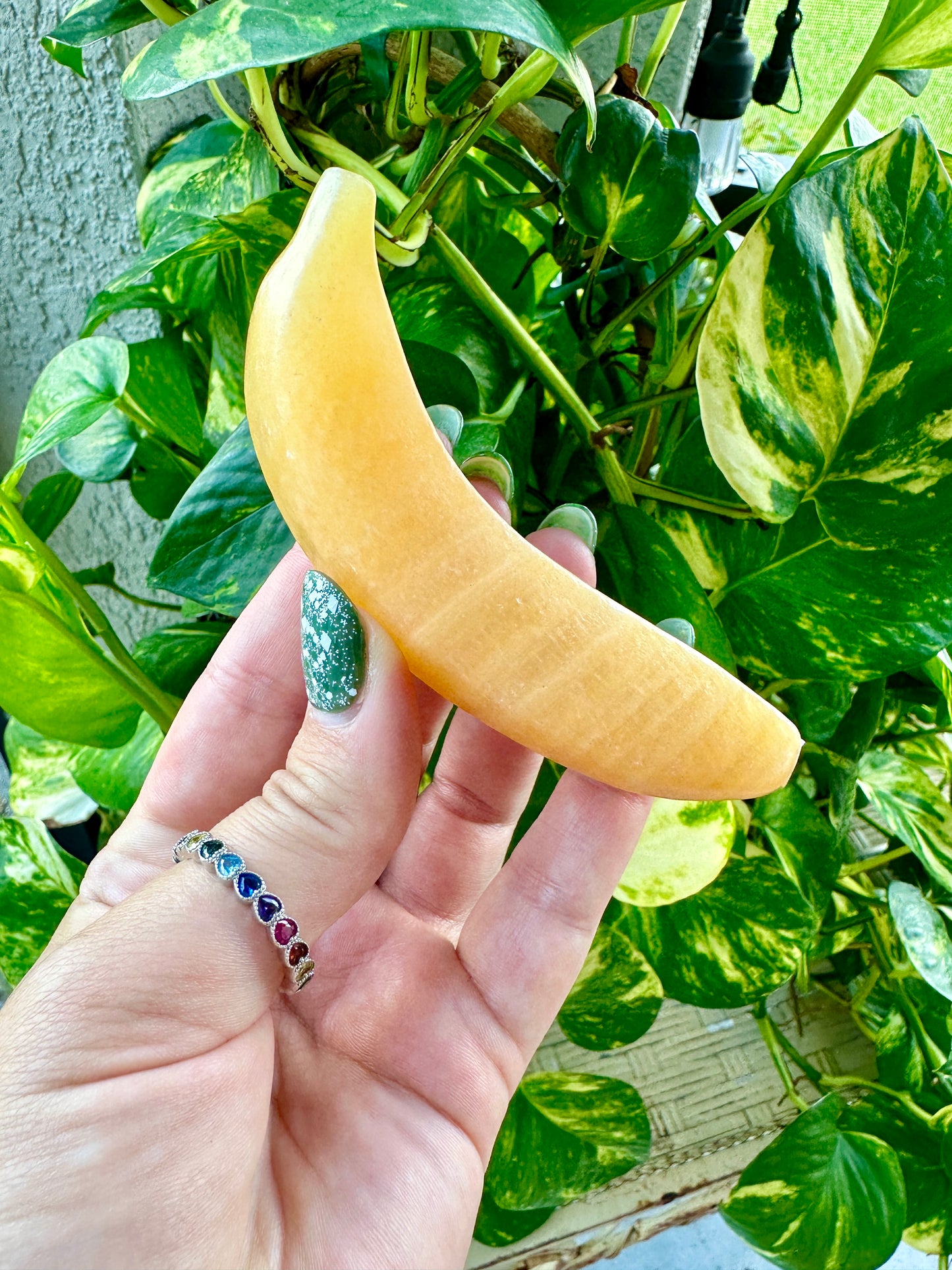 Yellow Calcite - Banana