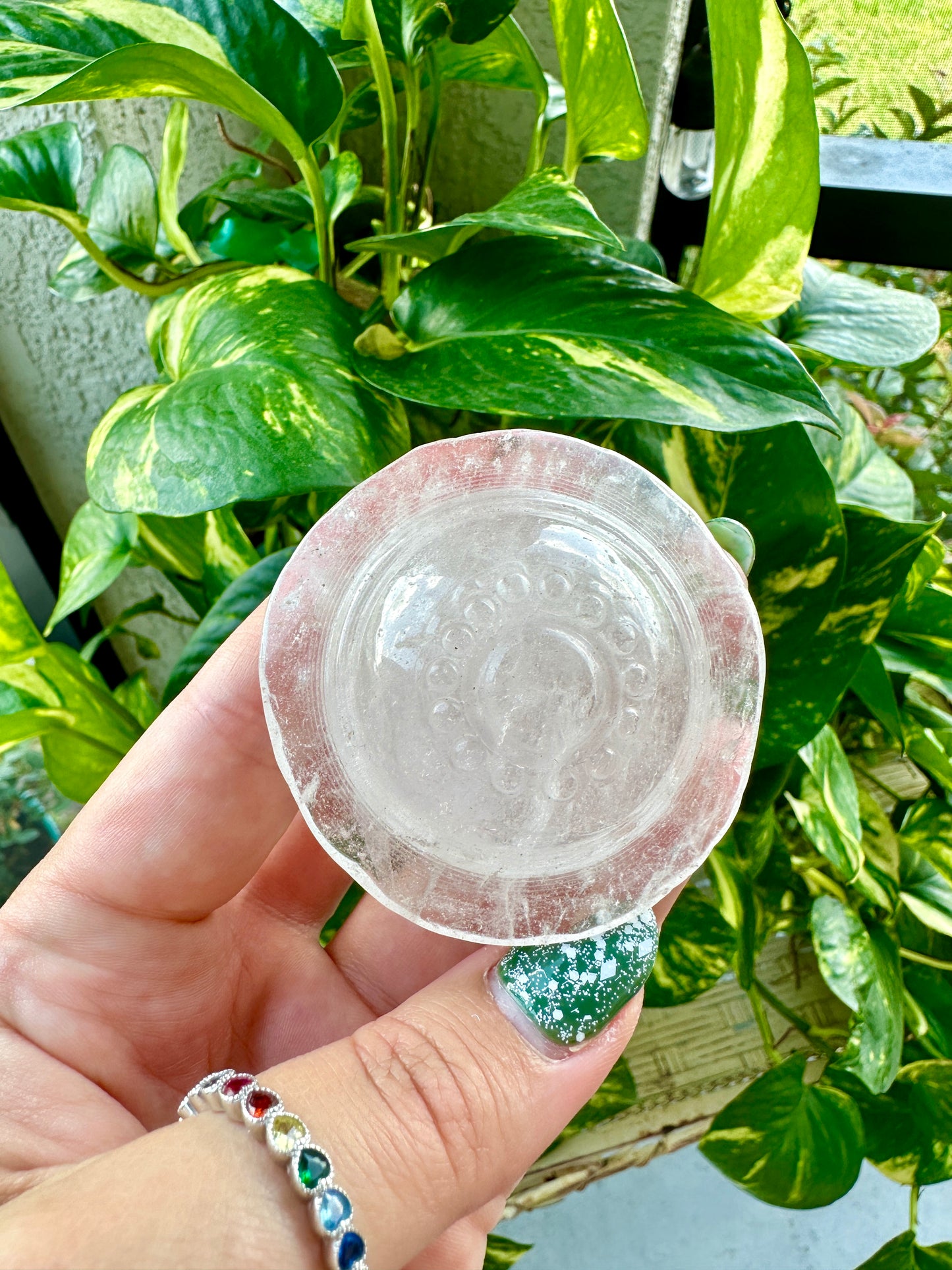 Clear Quartz UAP, UFO Spaceship Crystal