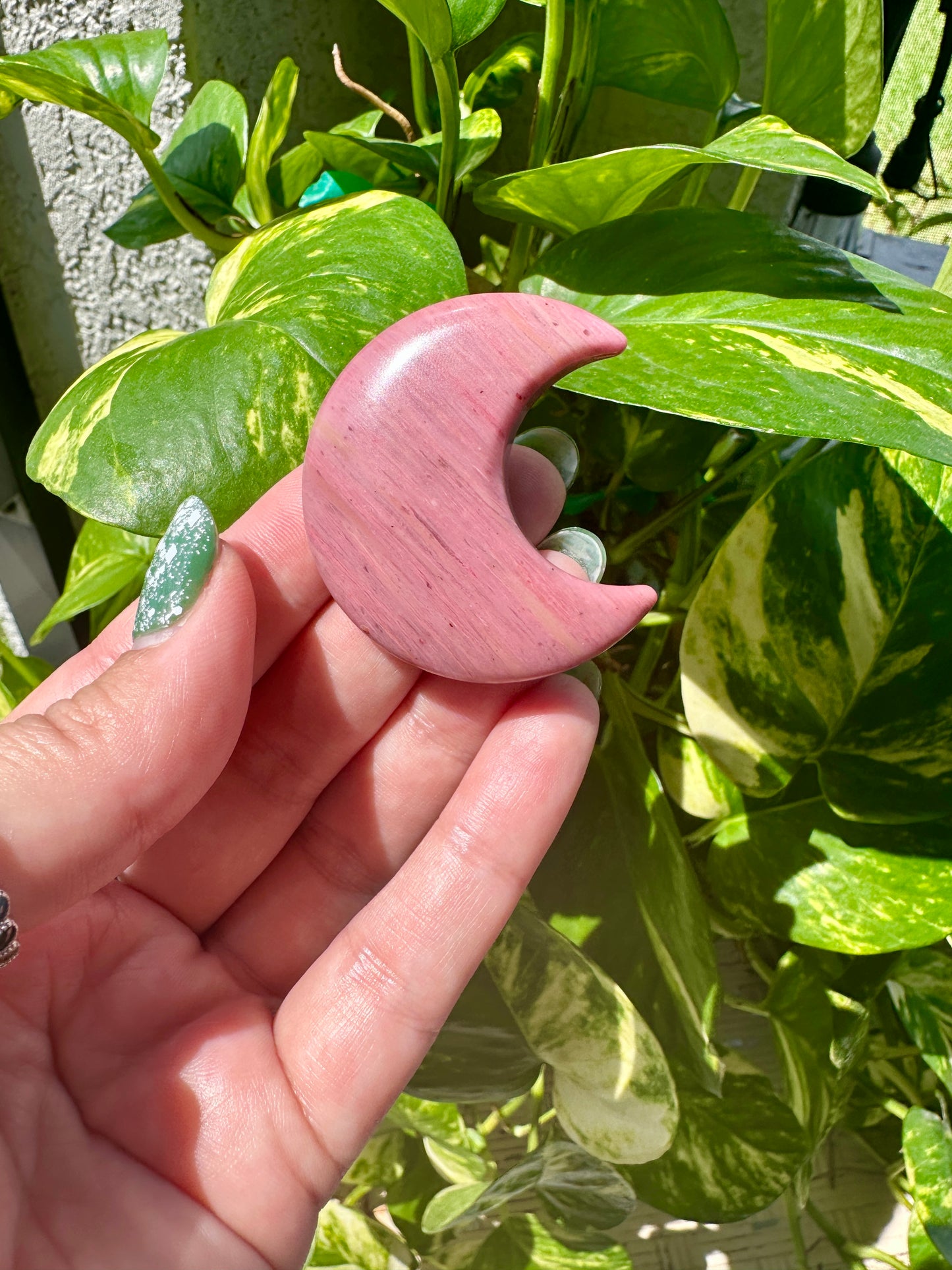 Rhodonite Moon - Illuminating the Night with the Rhodonite Moon