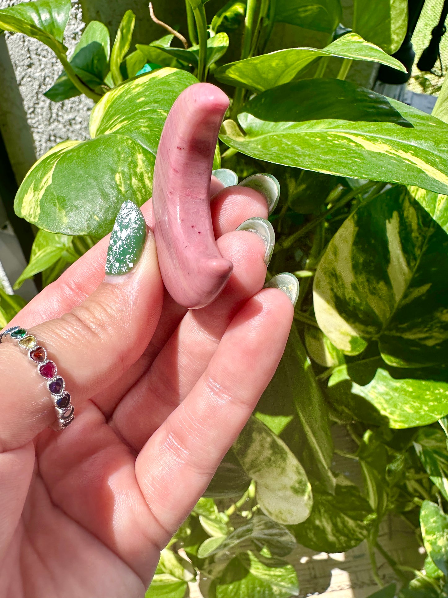 Rhodonite Moon - Illuminating the Night with the Rhodonite Moon