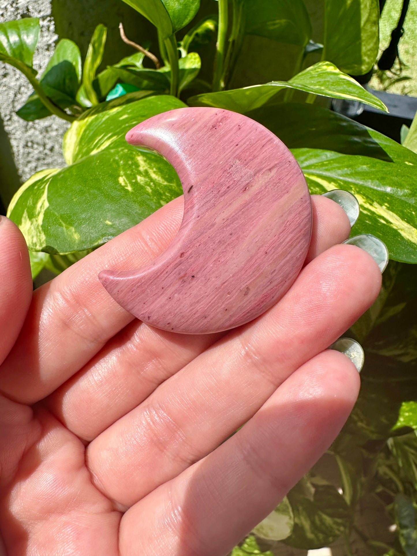 Rhodonite Moon - Illuminating the Night with the Rhodonite Moon