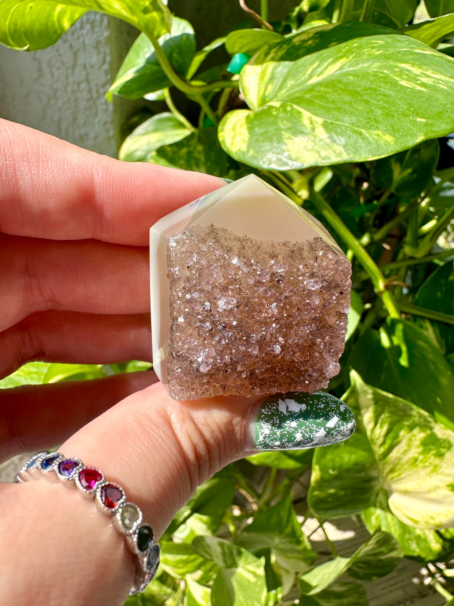 Druzy Agate - Tower