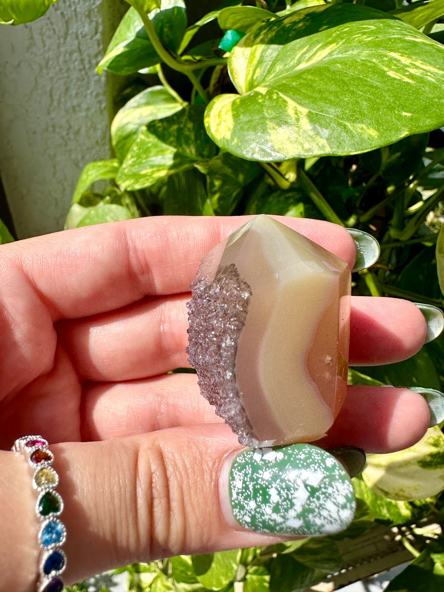 Druzy Agate - Tower