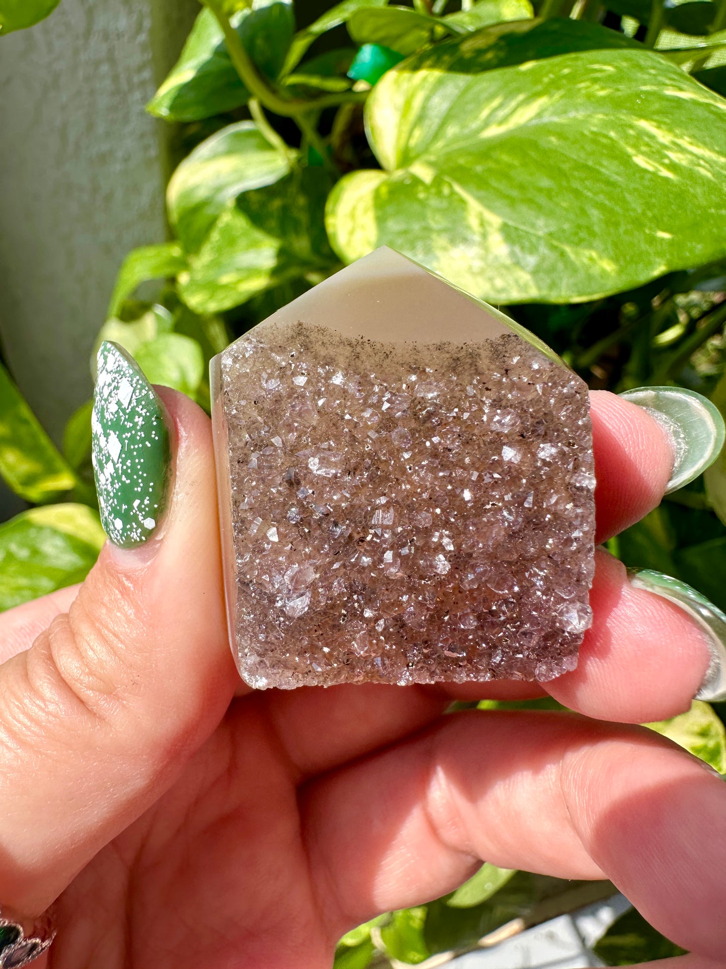 Druzy Agate - Tower