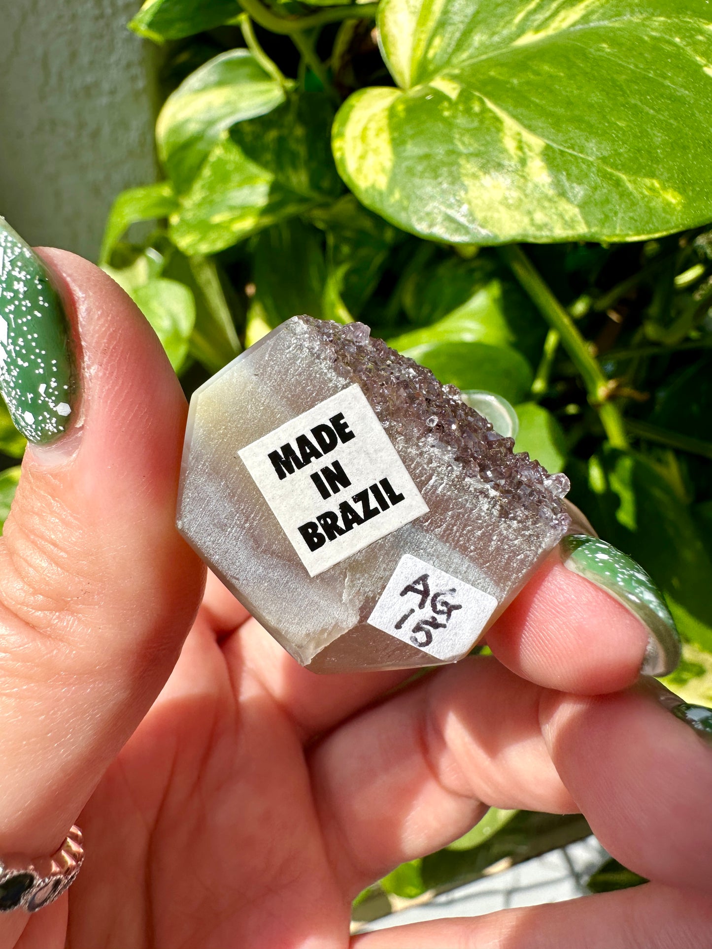Druzy Agate - Tower