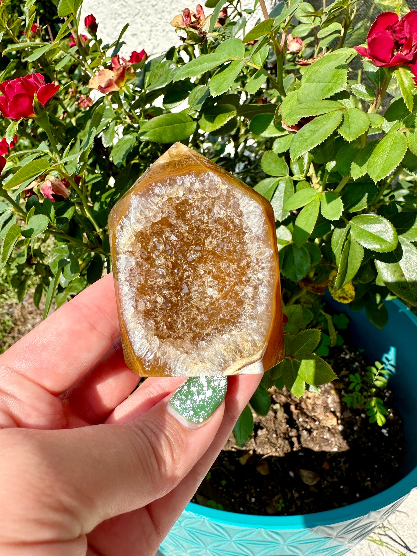 Druzy Agate - Tower