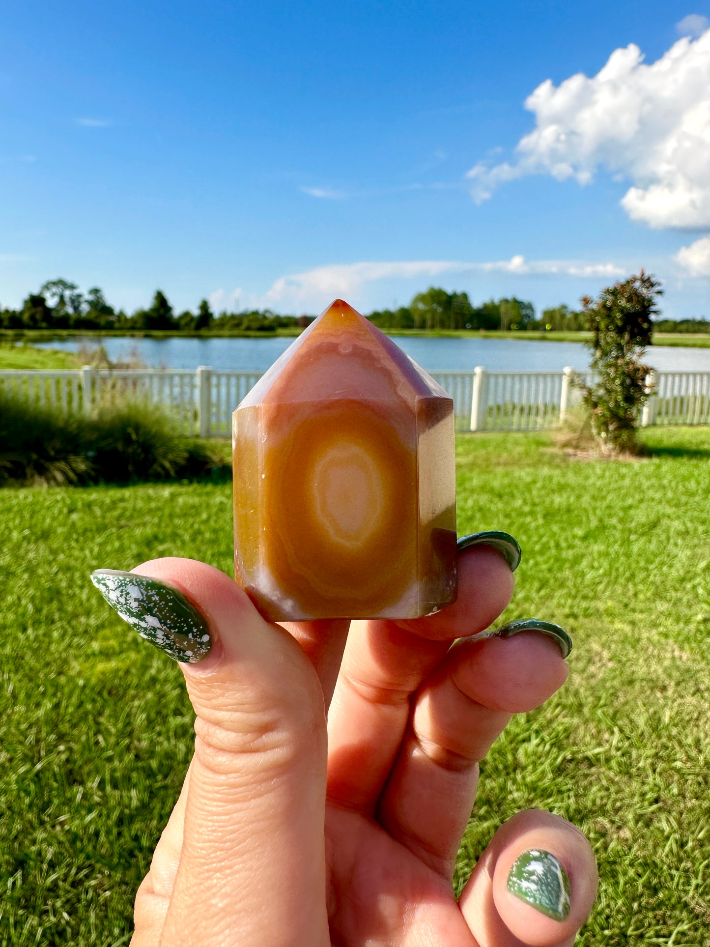 Druzy Agate - Tower