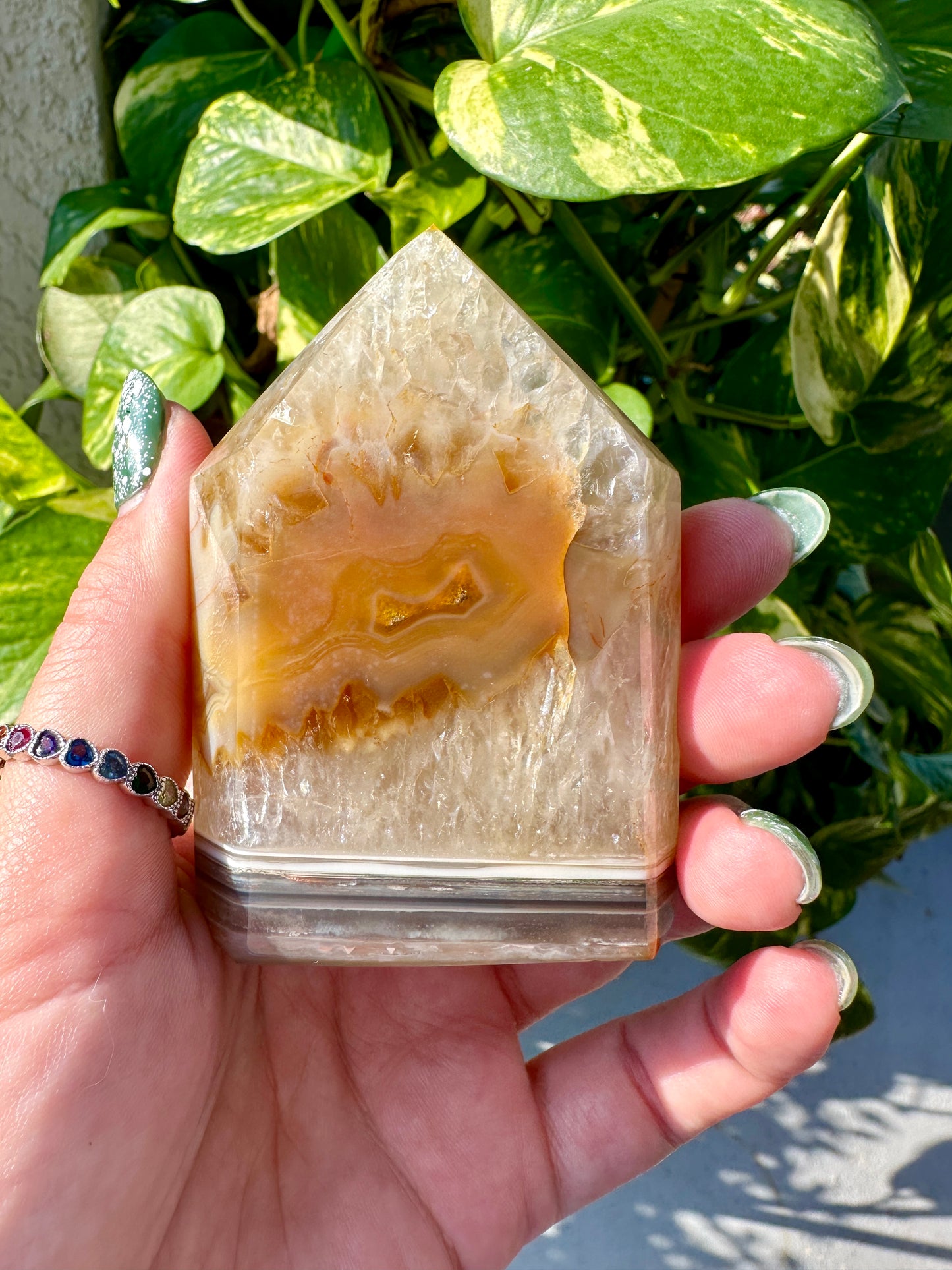 Druzy Agate - Tower