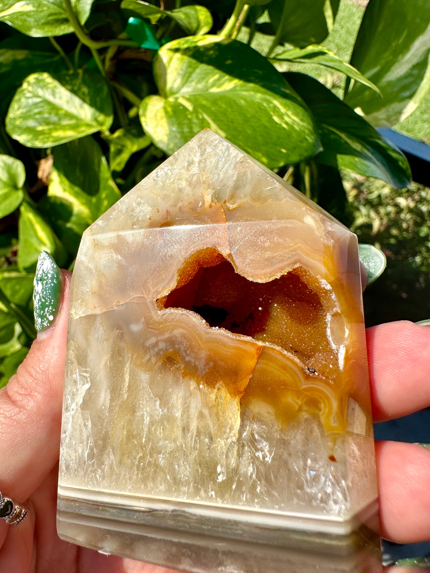 Druzy Agate - Tower