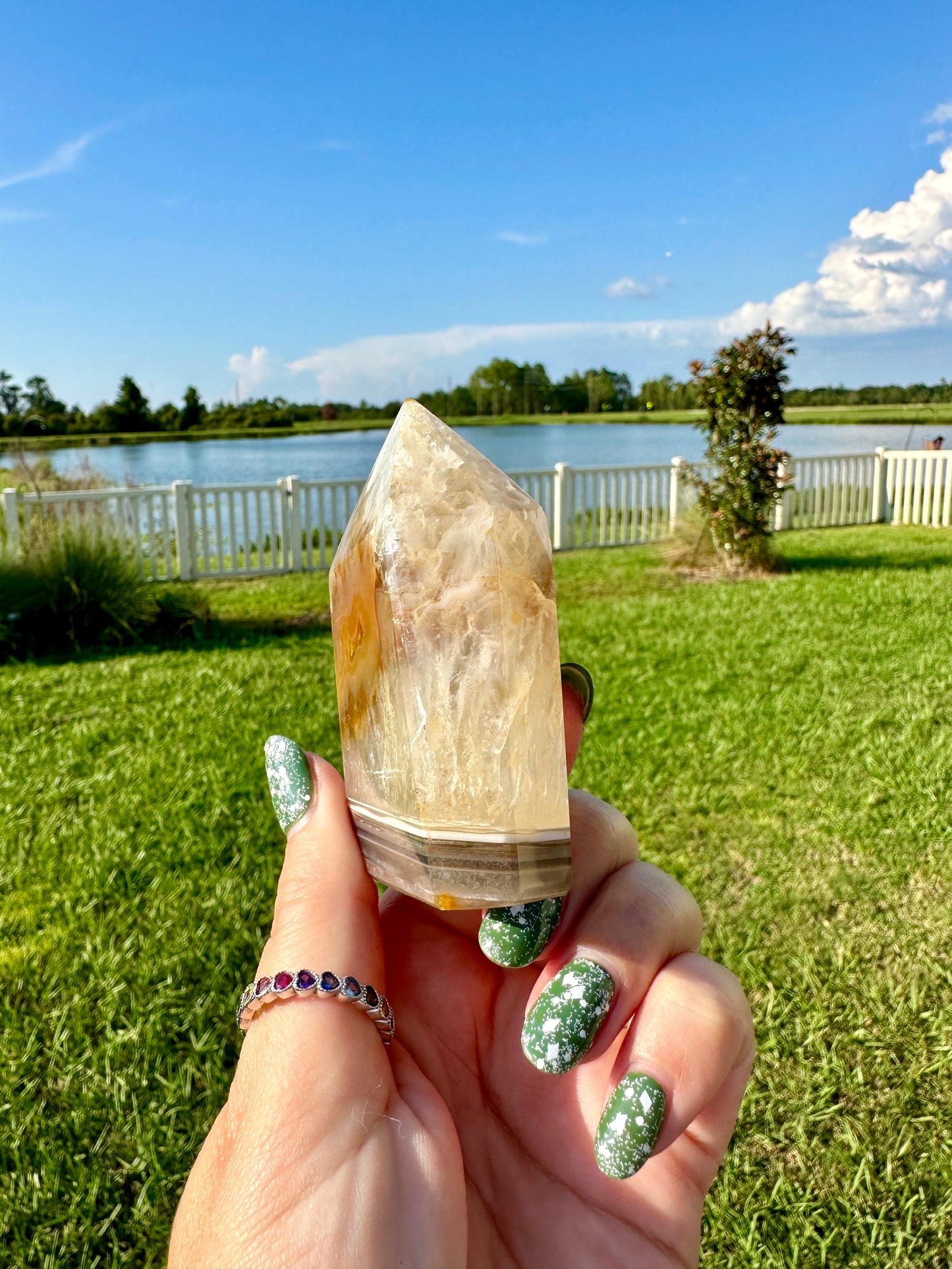 Druzy Agate - Tower
