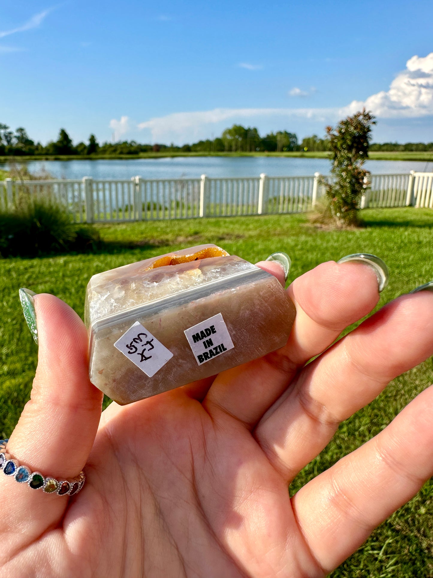 Druzy Agate - Tower