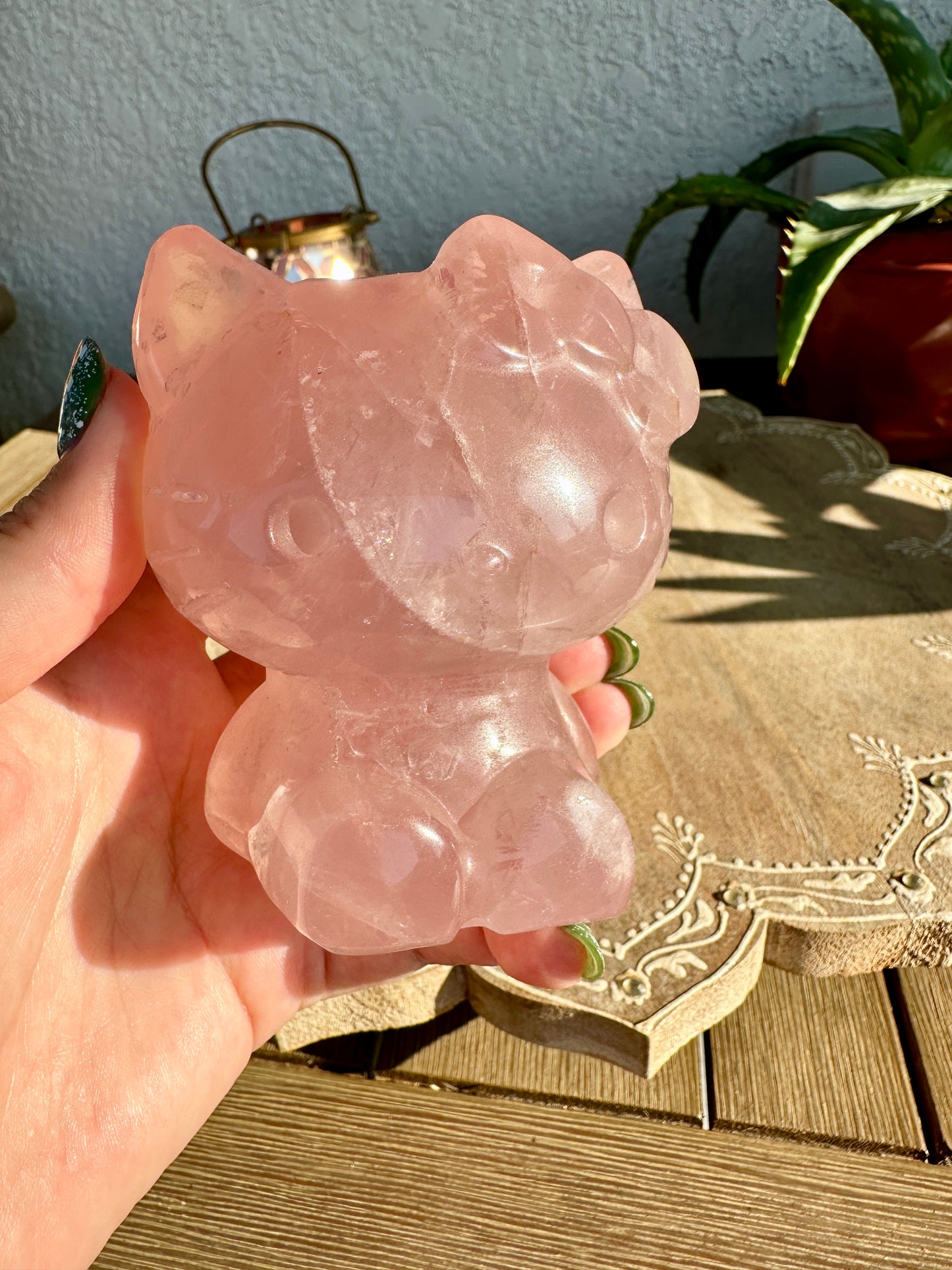 Rose Quartz - Hello Kitty