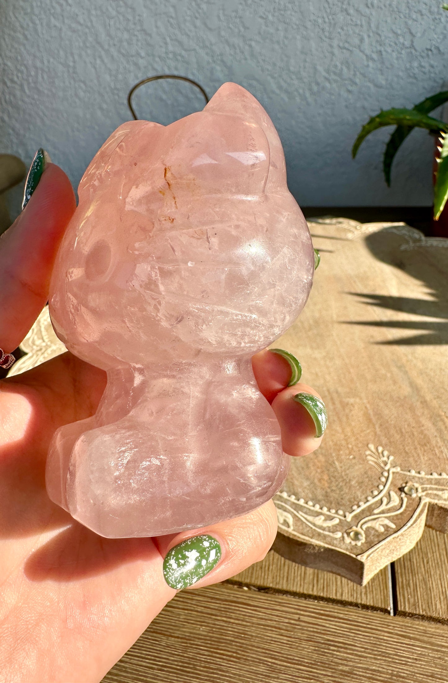 Rose Quartz - Hello Kitty