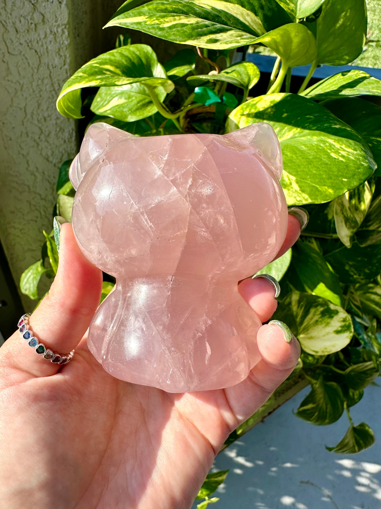 Rose Quartz - Hello Kitty