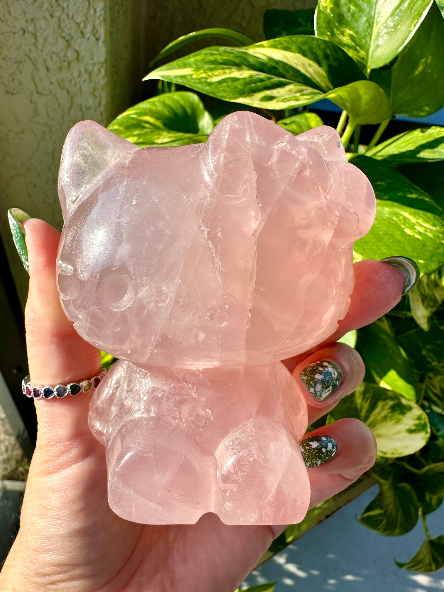 Rose Quartz - Hello Kitty