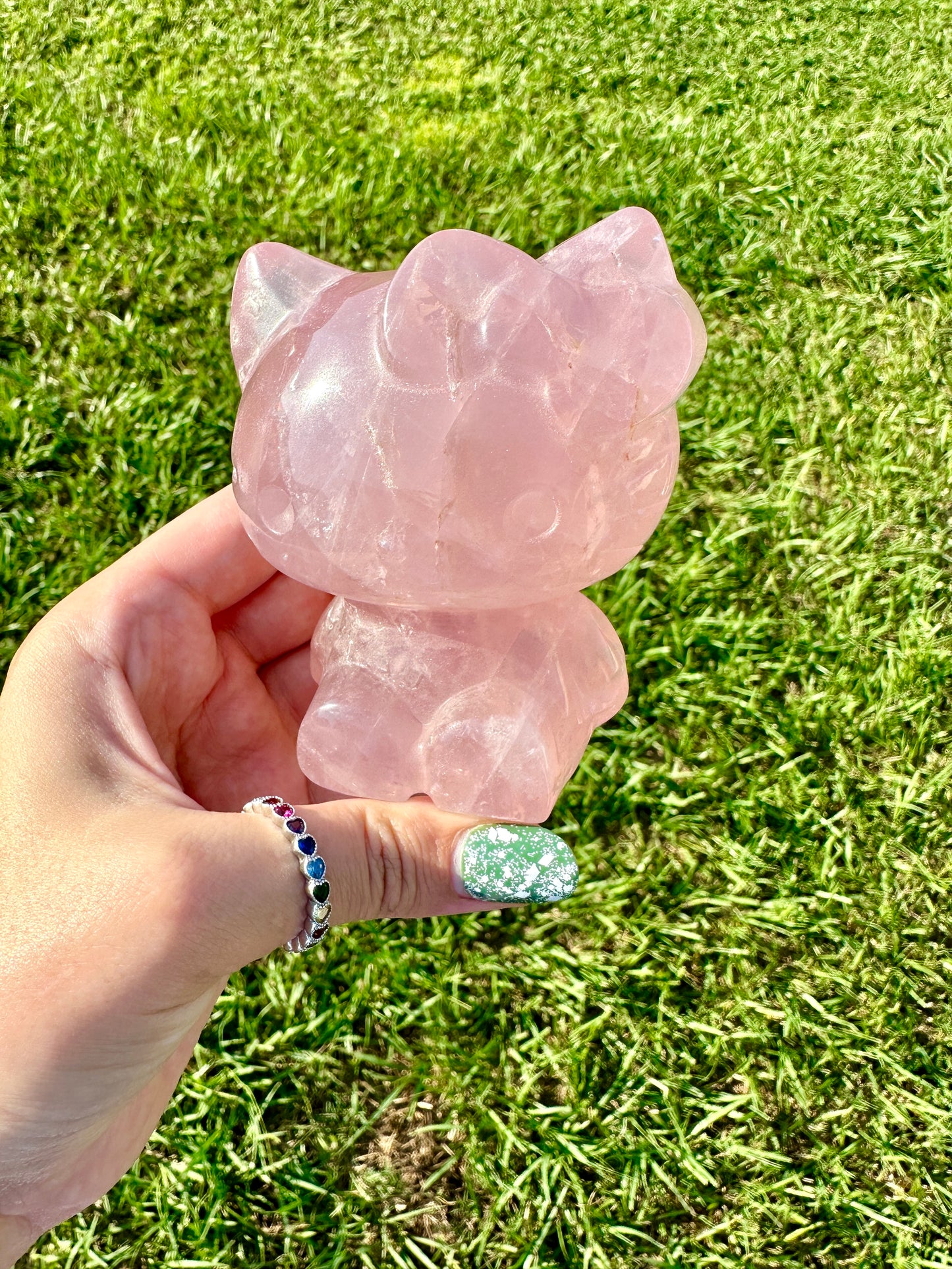 Rose Quartz - Hello Kitty